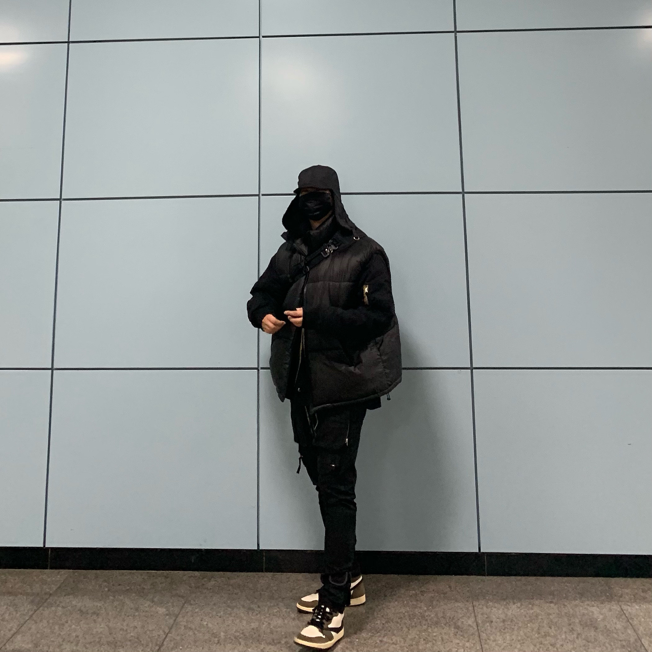 Jordan 1 x Travis Scott Retro High OG SP Mocha 착용 스타일