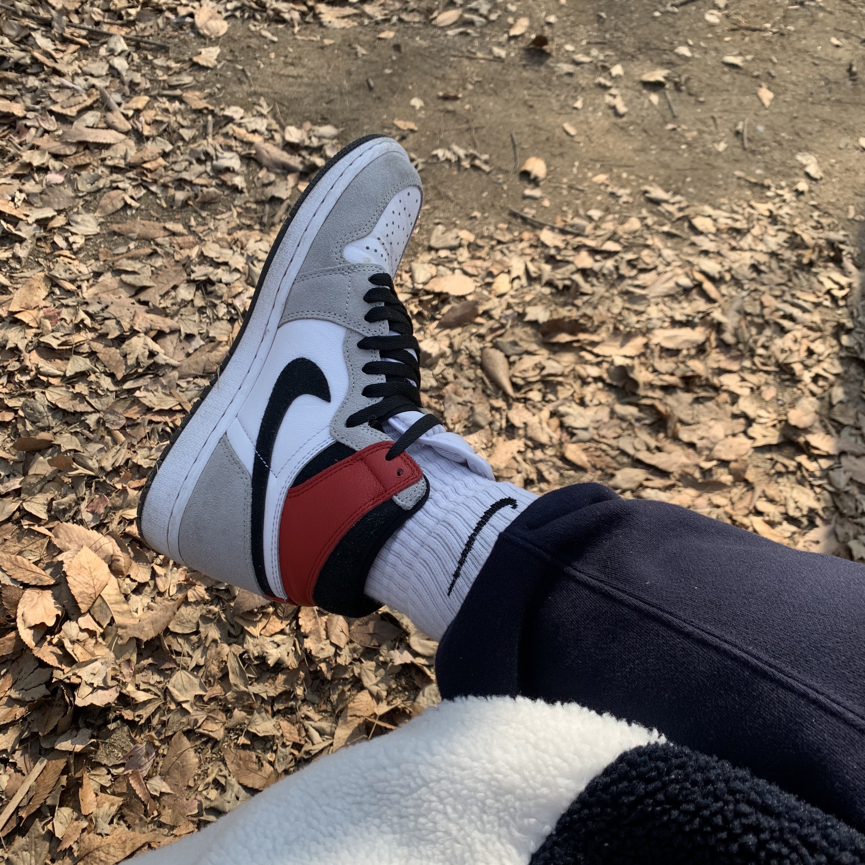 Jordan 1 Retro High OG Light Smoke Grey 착용 스타일