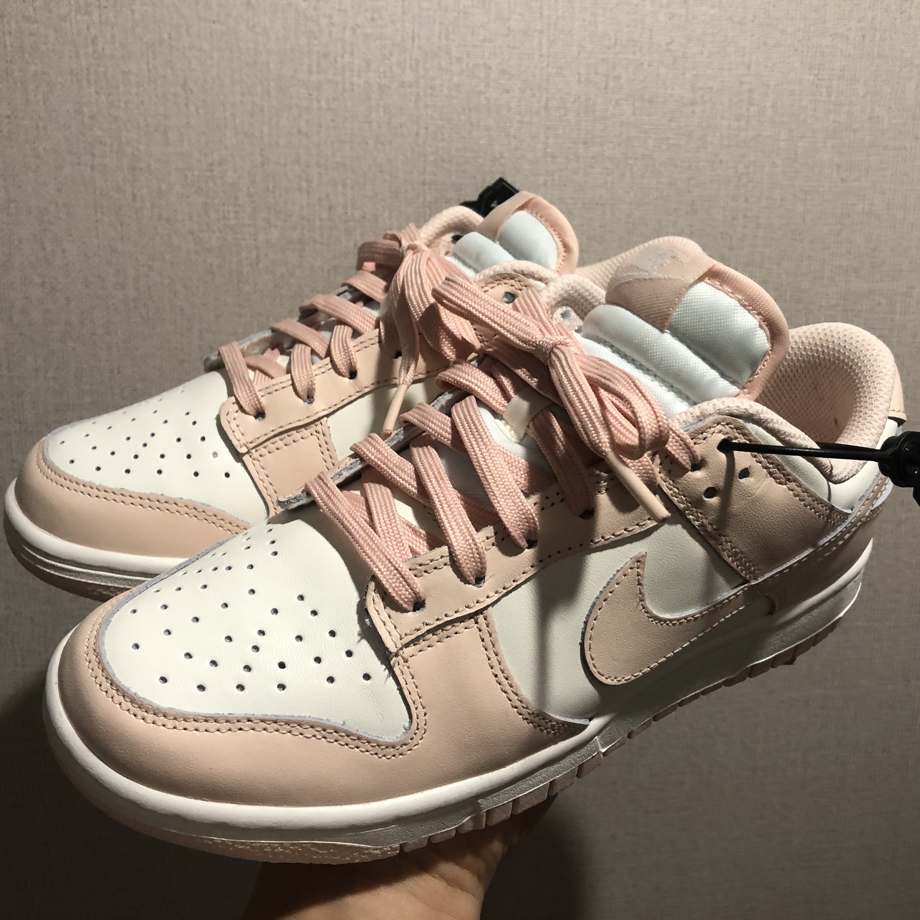 (W) Nike Dunk Low Orange Pearl 착용 스타일