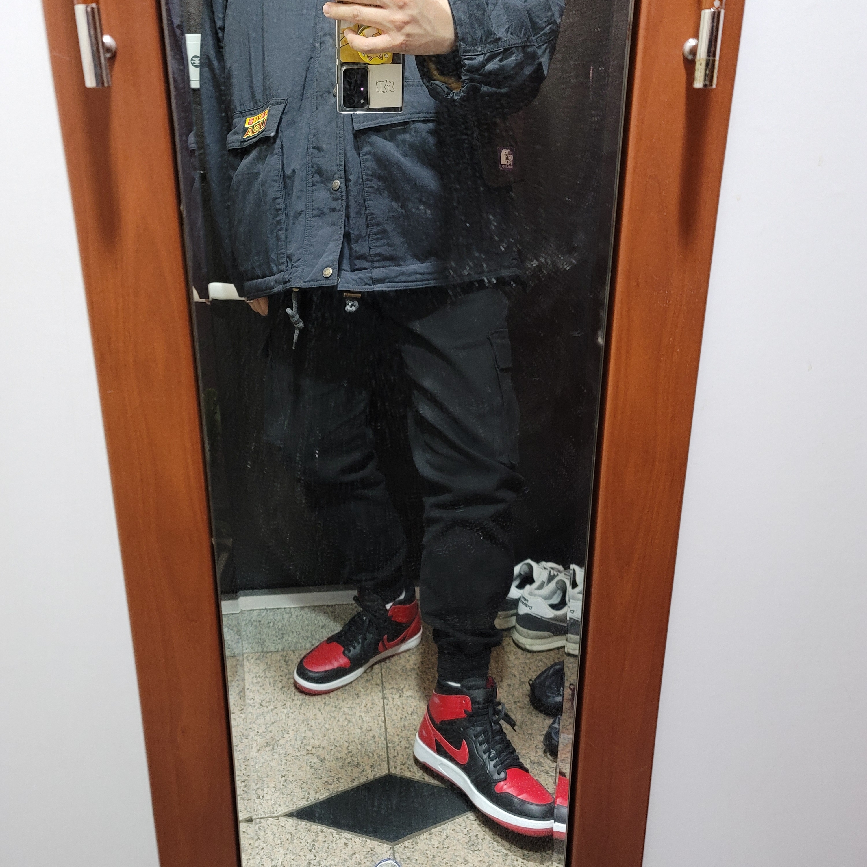 Jordan 1.5 Retro Bred 착용 스타일