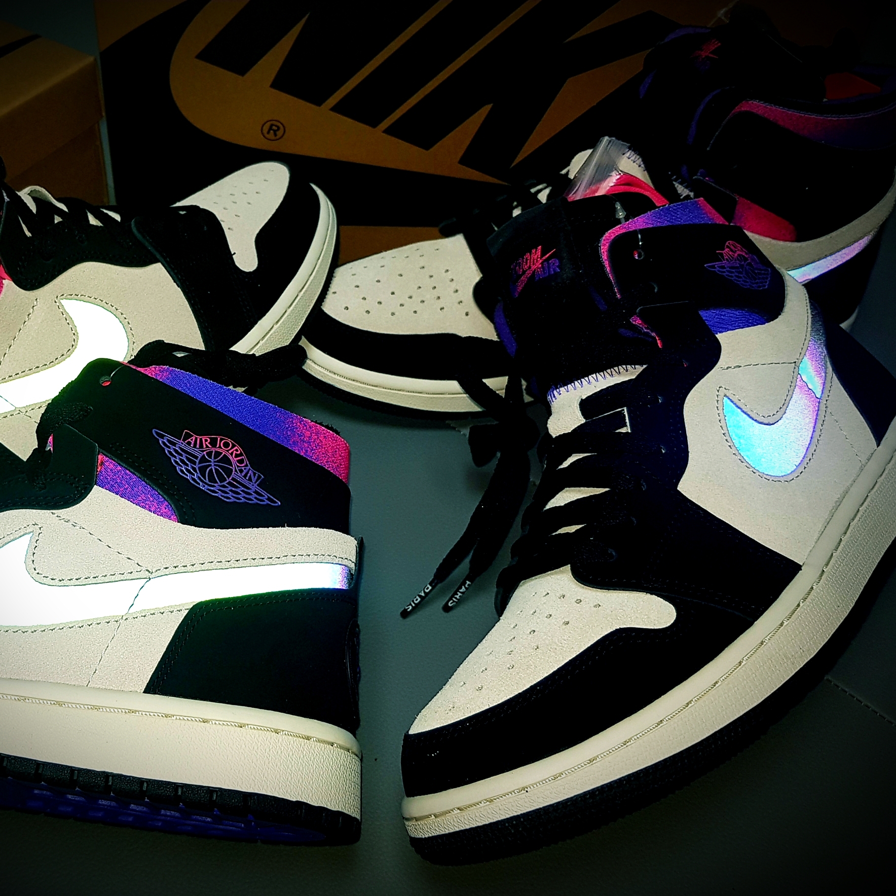 Jordan 1 x Paris Saint-Germain Zoom Air CMFT 착용 스타일 - 2