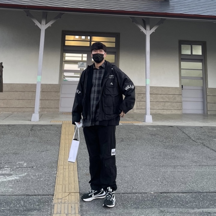 Nike x Sacai VaporWaffle Black White 착용 스타일