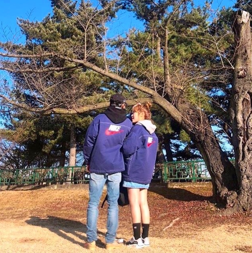 Supreme x Nike Double Zip Quilted Work Jacket Navy - 18FW 착용 스타일