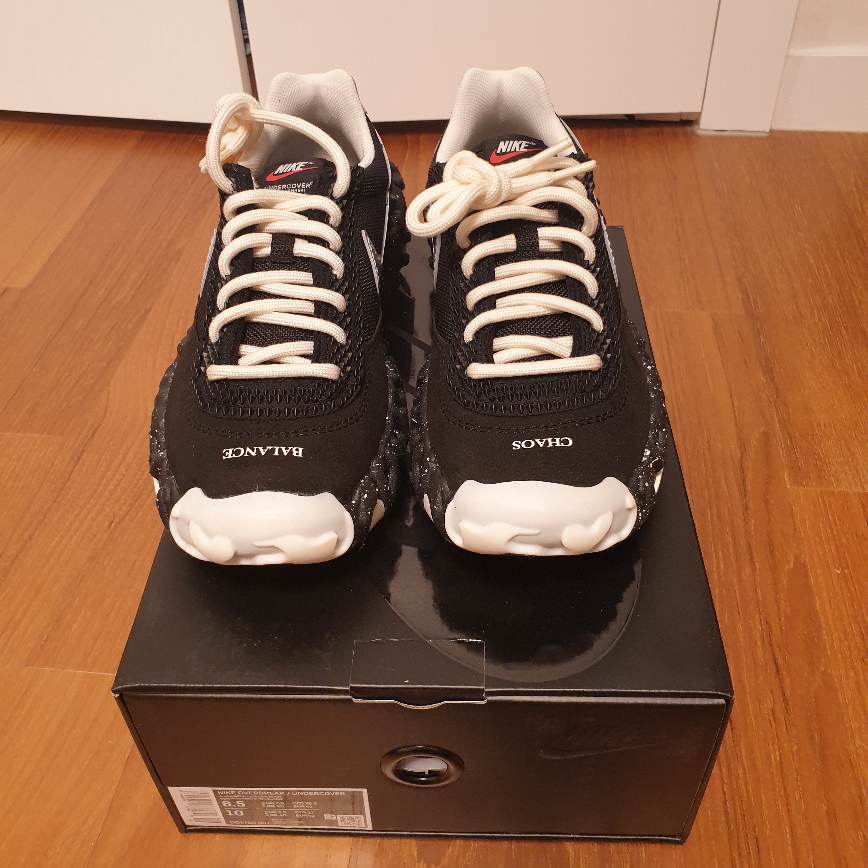 Nike x Undercover Overbreak SP Black 착용 스타일 - 3