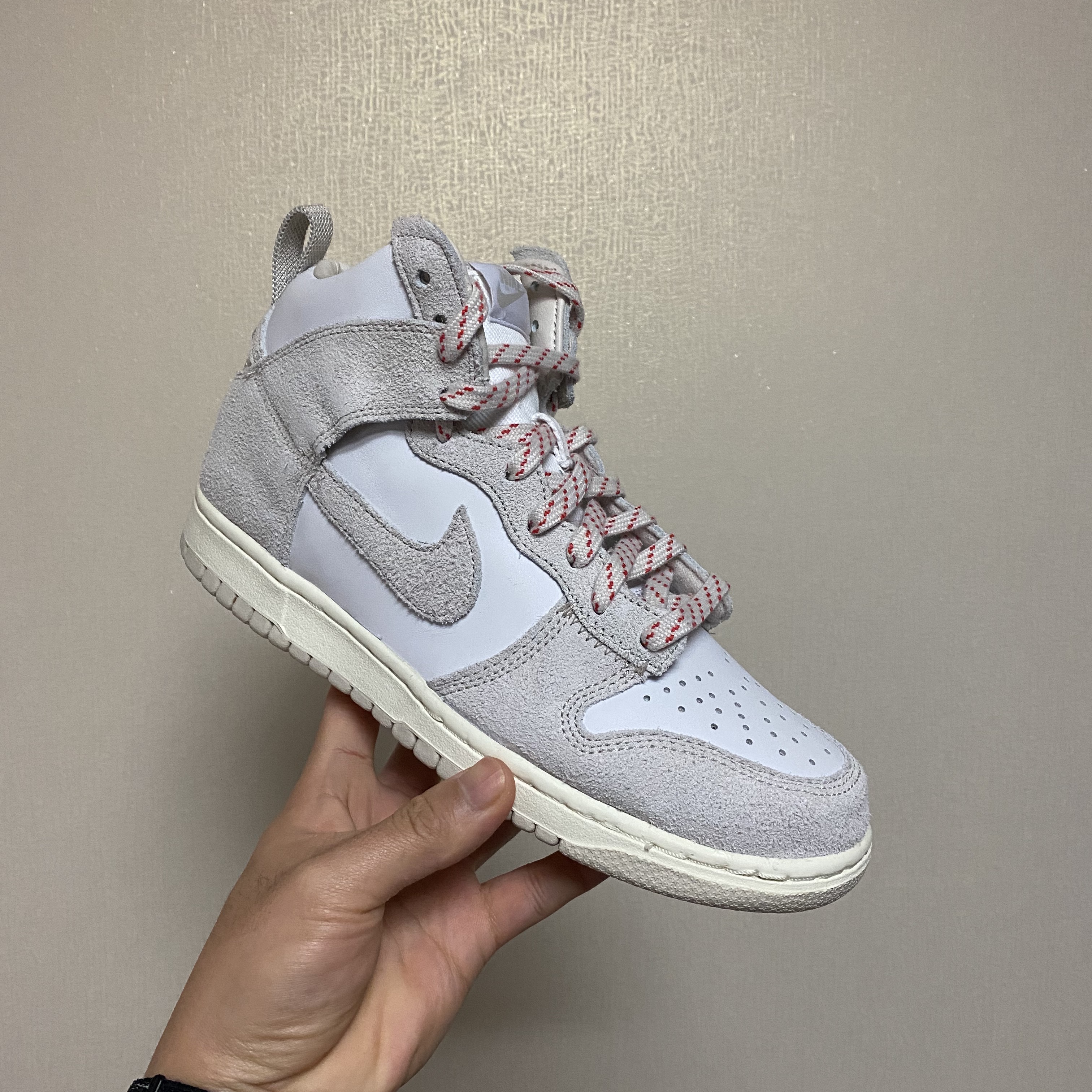 Nike x Notre Dunk High Light Orewood Brown 착용 스타일 - 1