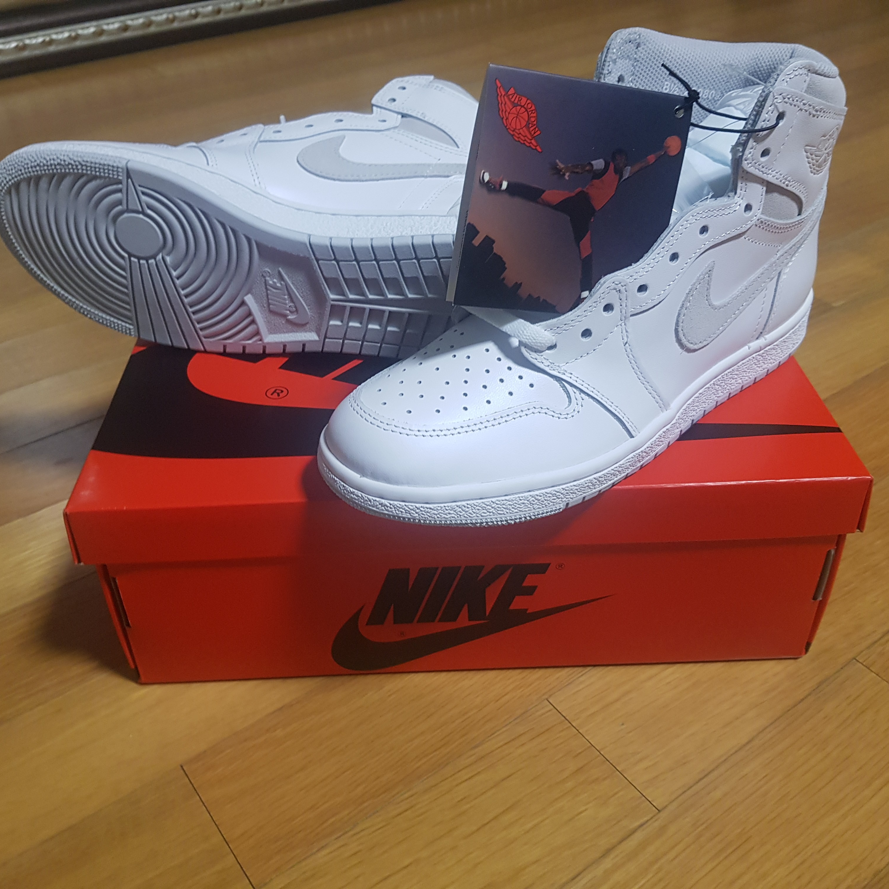 Jordan 1 High 85 Neutral Grey 착용 스타일 - 3