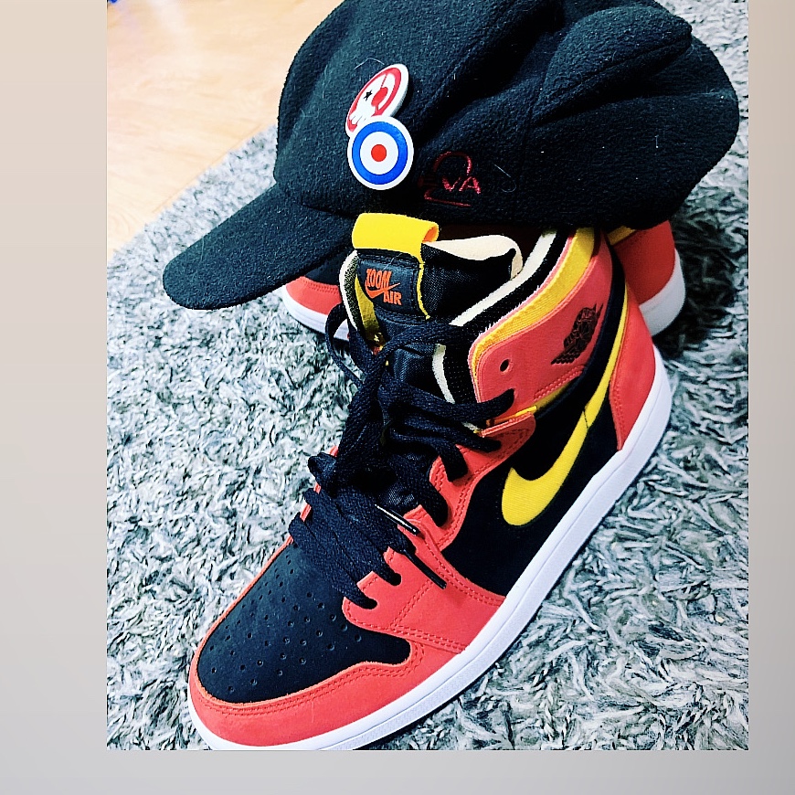 Jordan 1 Zoom Air CMFT Chile Red 착용 스타일 - 1