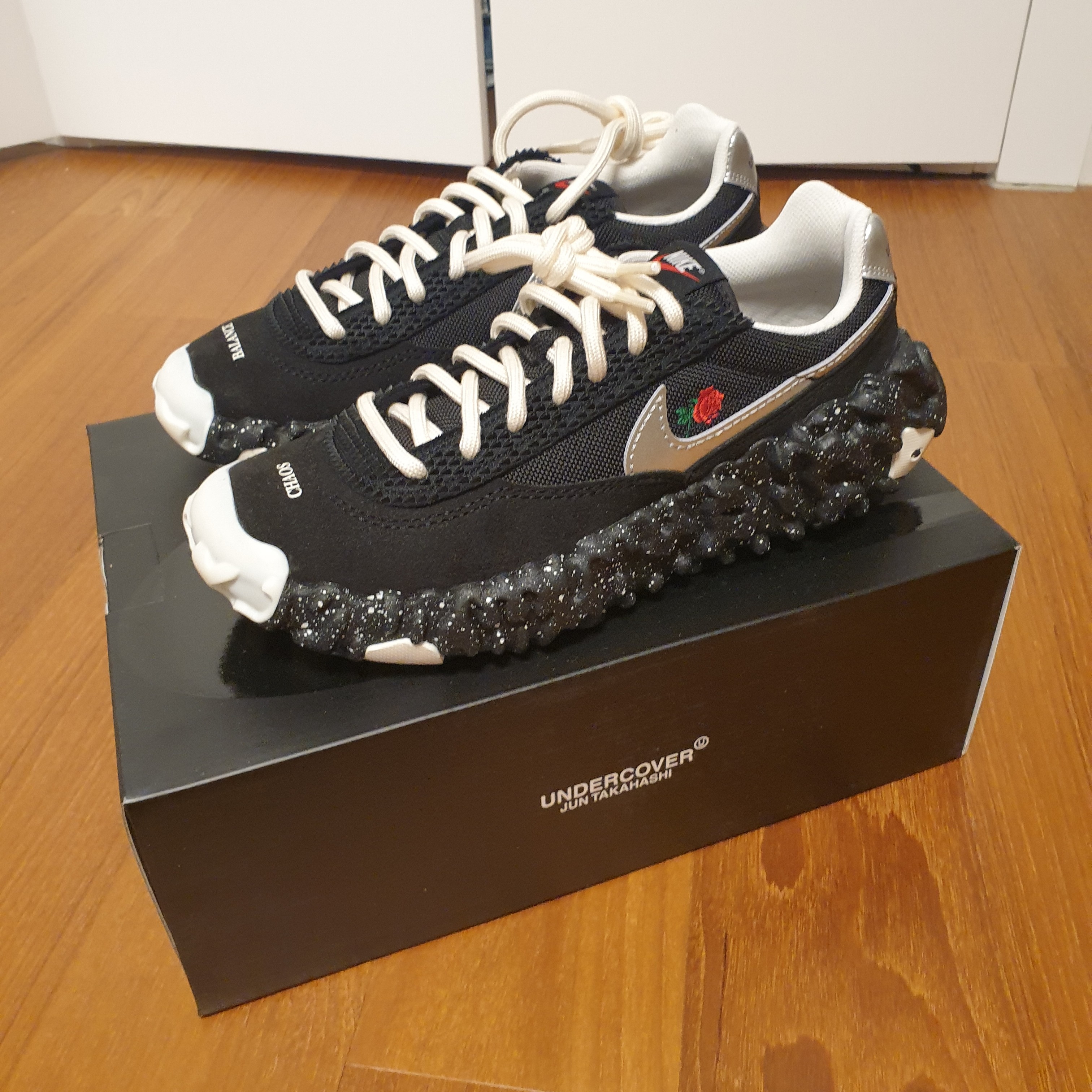 Nike x Undercover Overbreak SP Black 착용 스타일 - 2