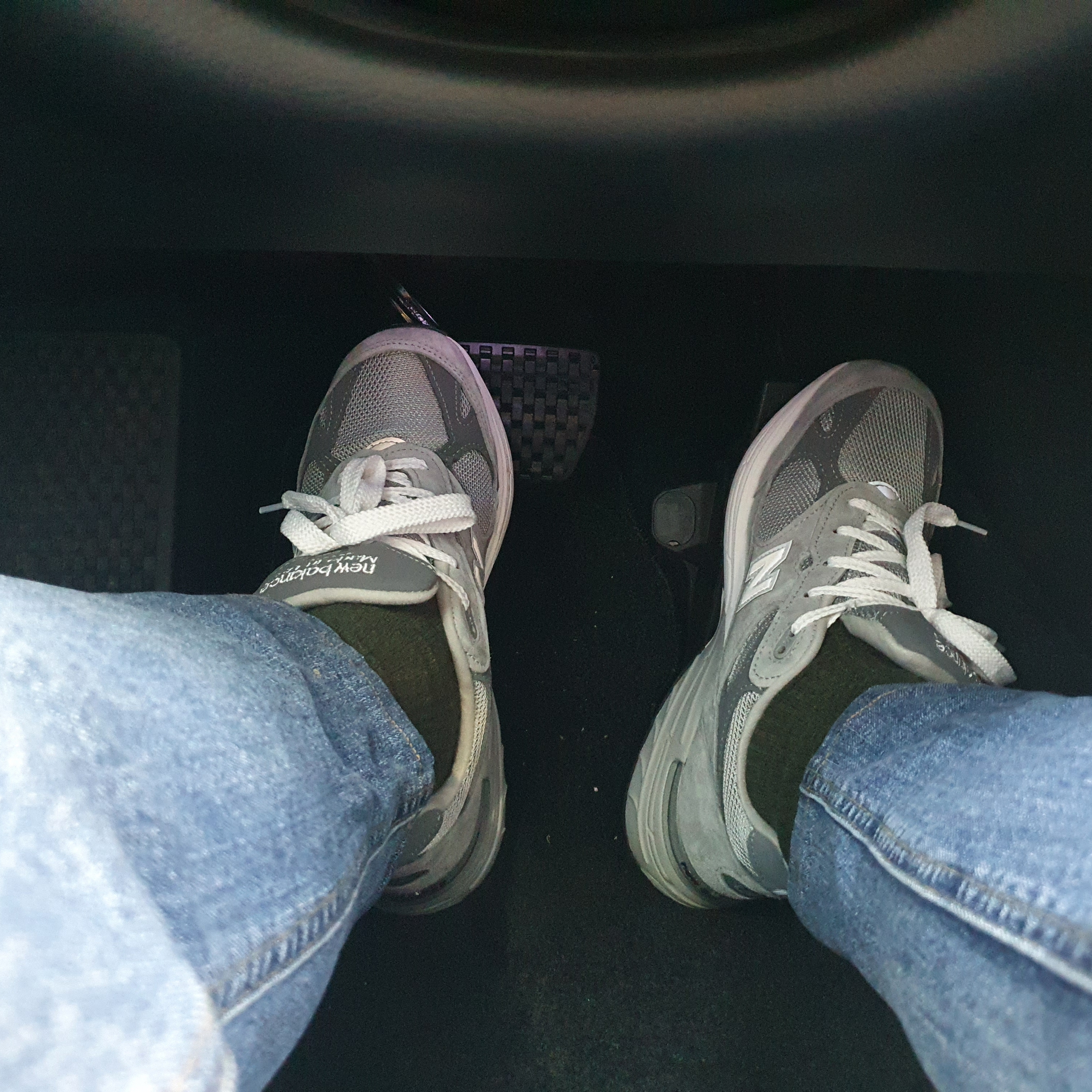 New Balance 993 Made in USA Grey - D Standard 착용 스타일