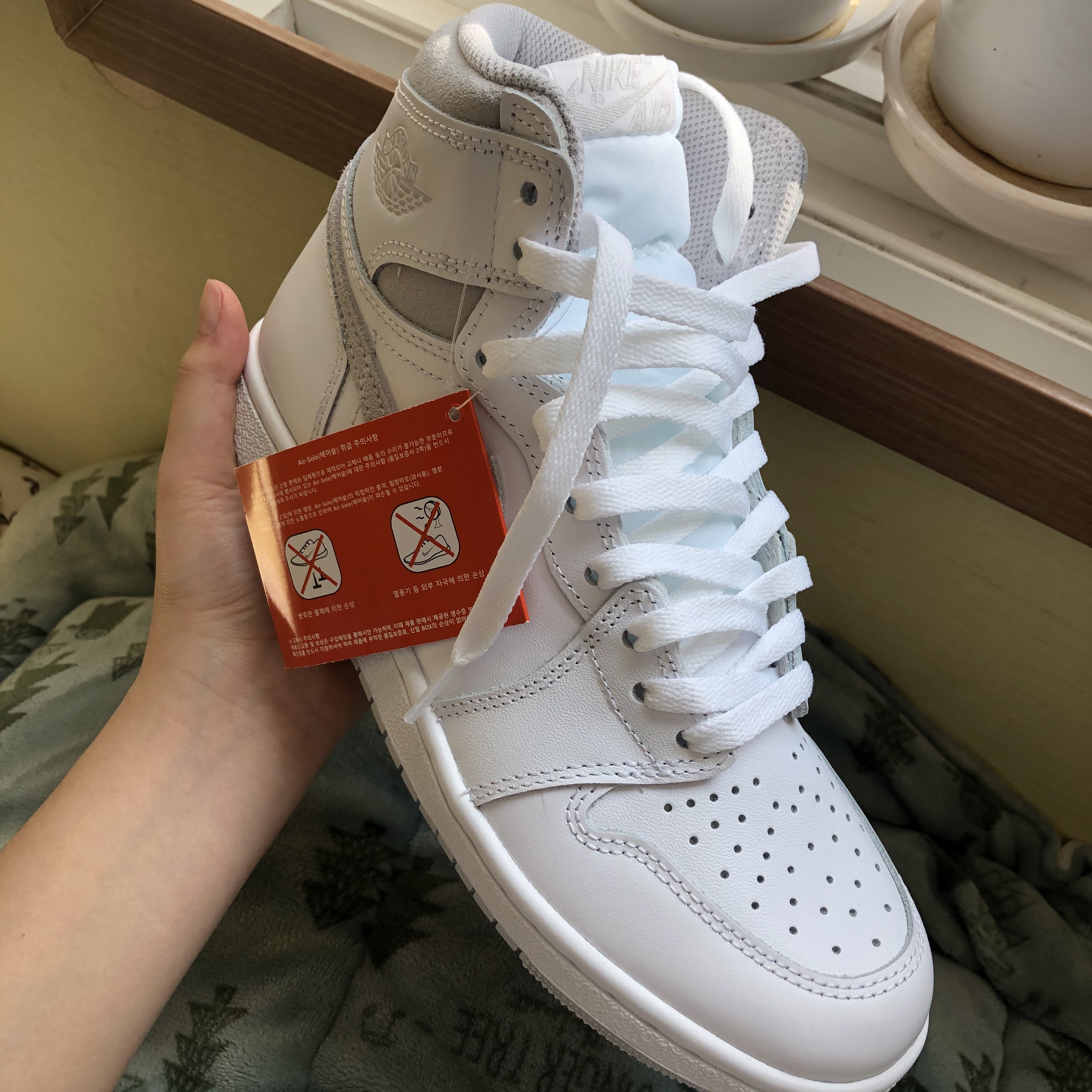 Jordan 1 High 85 Neutral Grey 착용 스타일 - 4