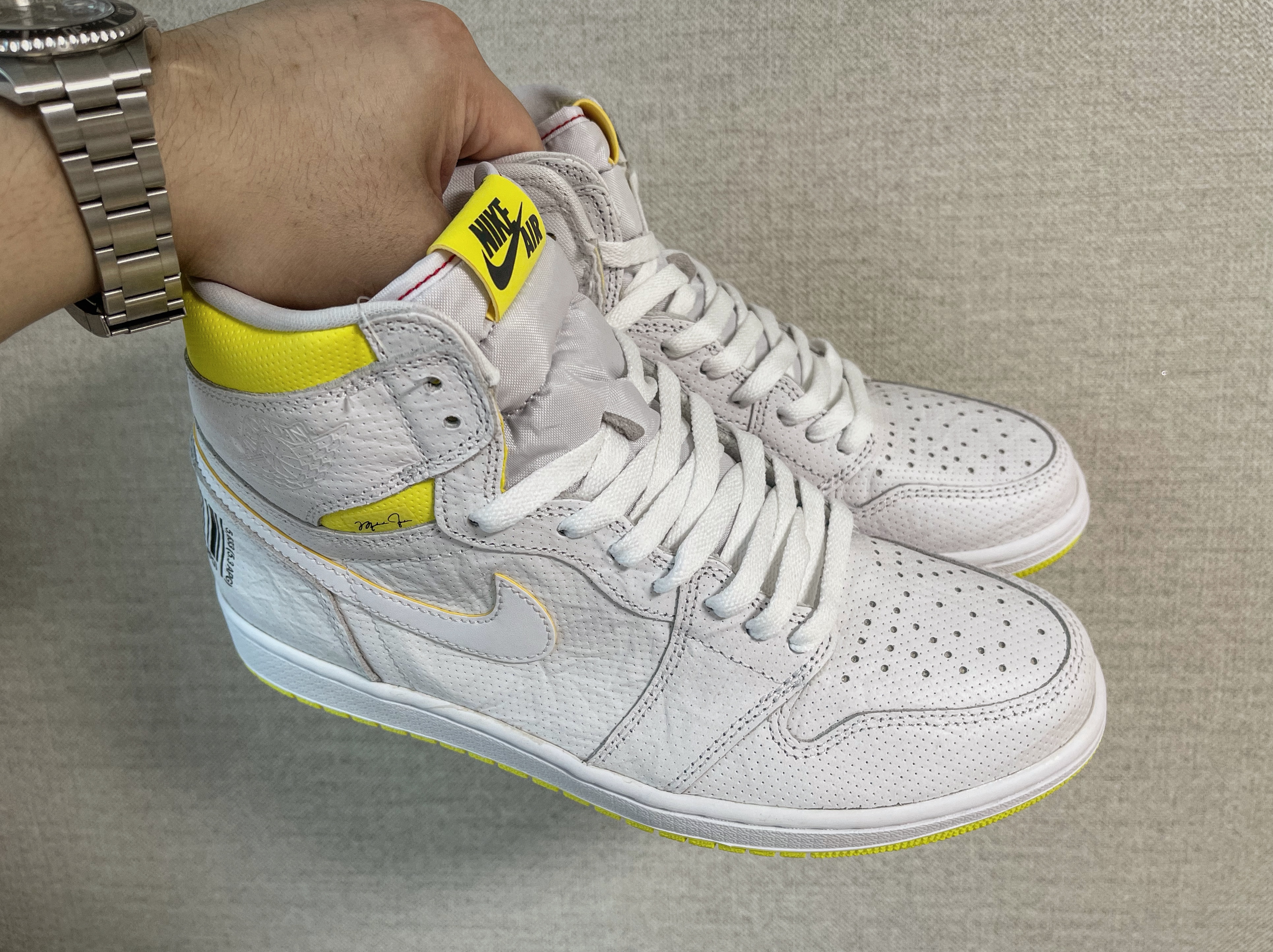 Jordan 1 Retro High OG First Class Flight 착용 스타일 - 2