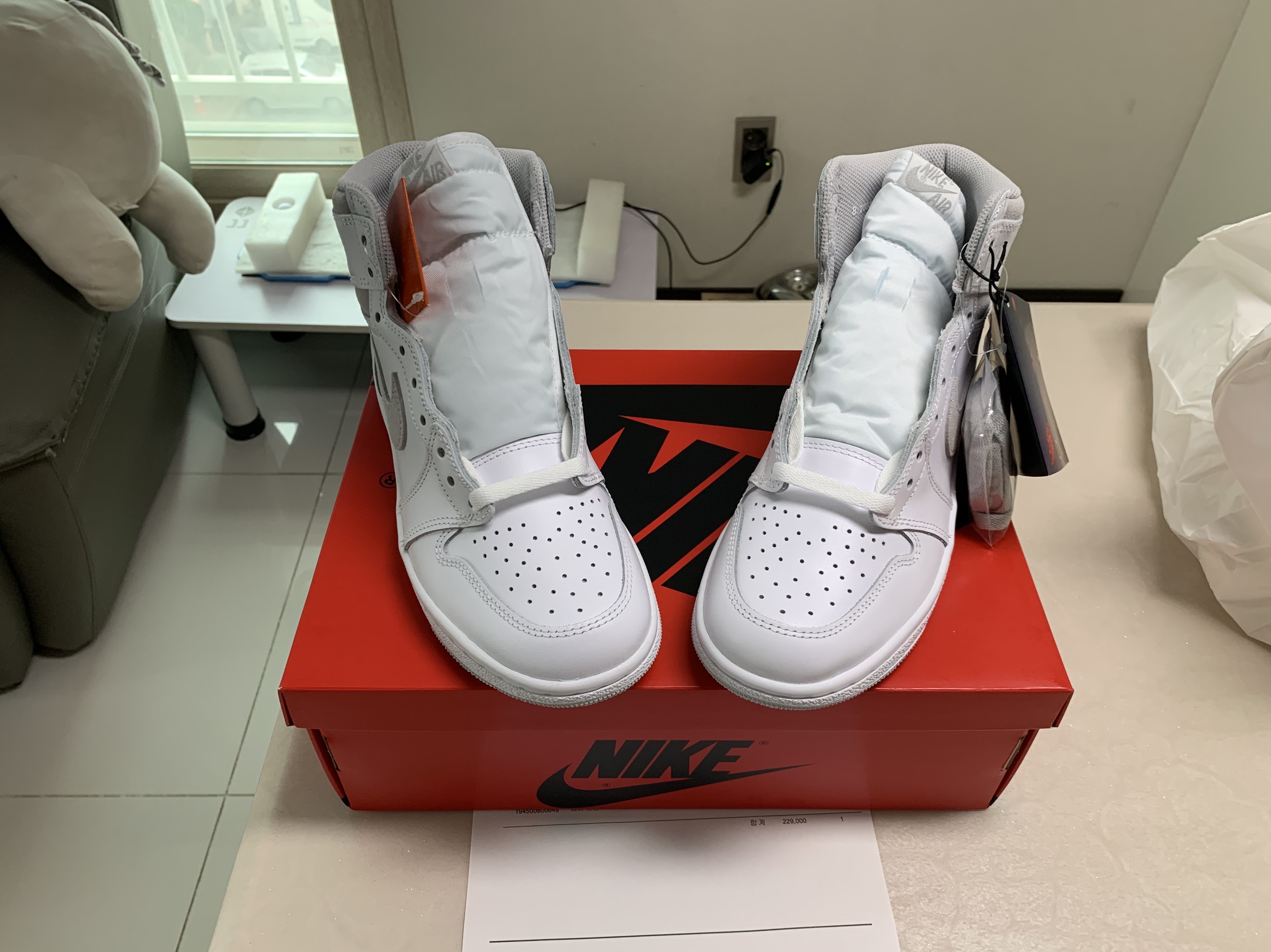 Jordan 1 High 85 Neutral Grey 착용 스타일 - 4