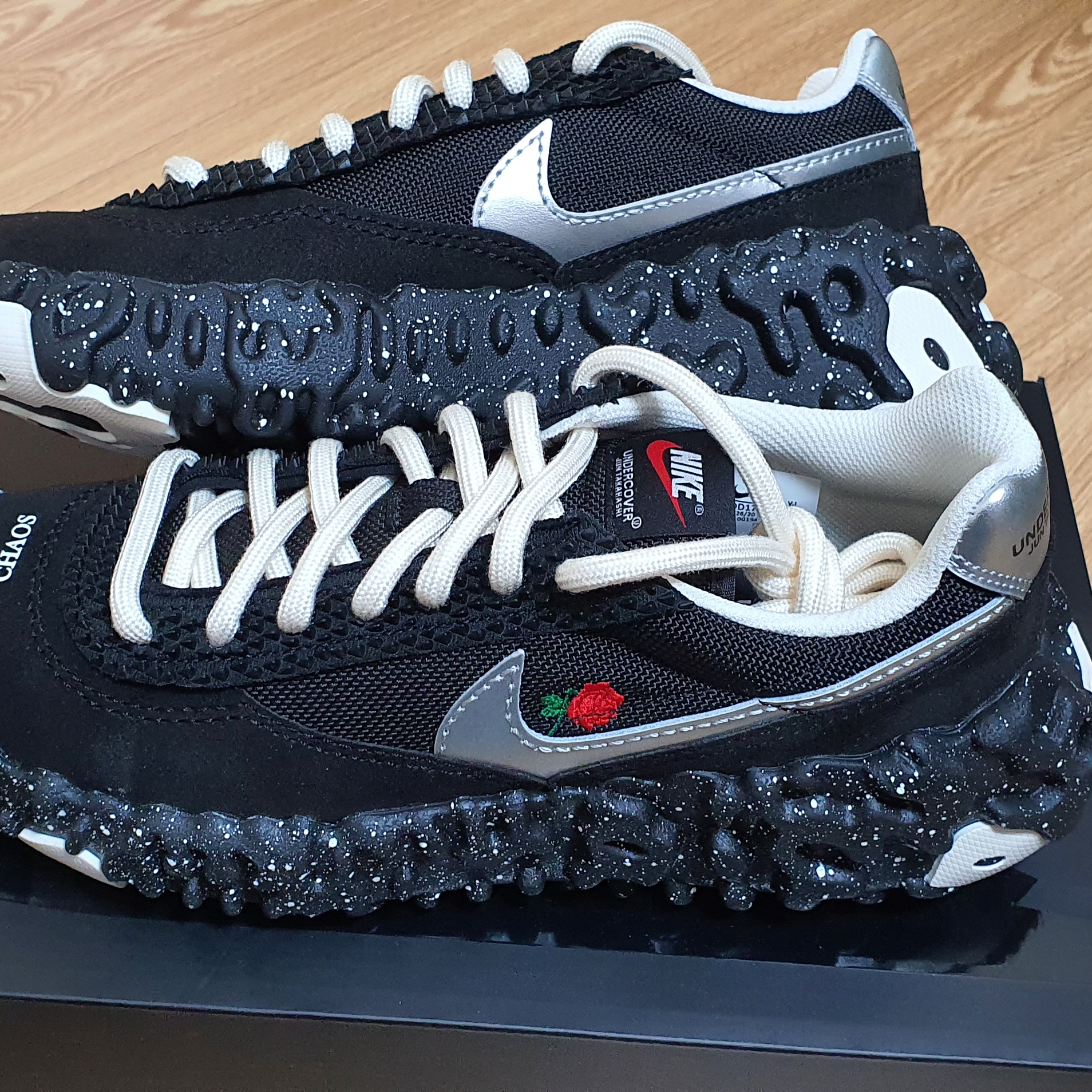 Nike x Undercover Overbreak SP Black 착용 스타일 - 1