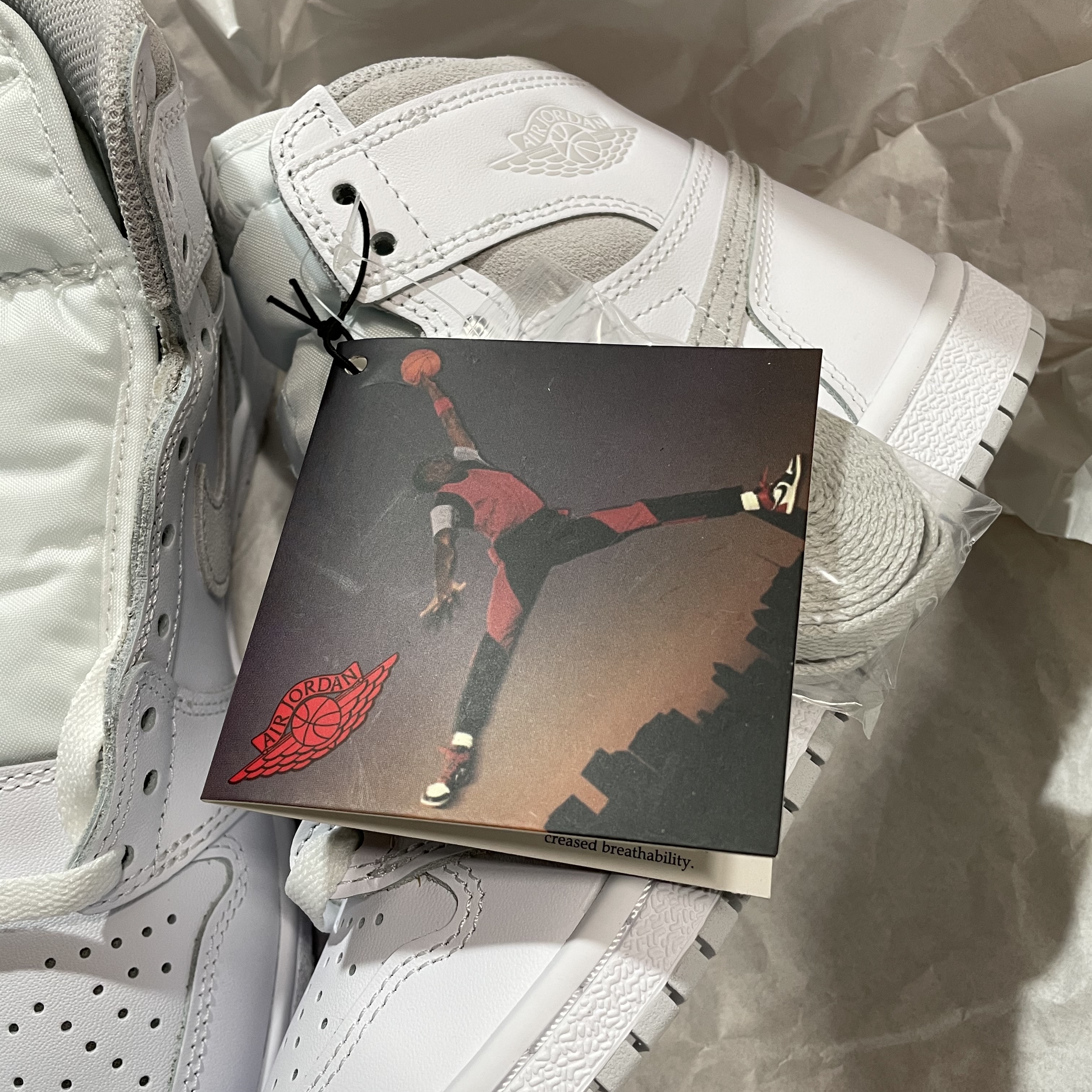 Jordan 1 High 85 Neutral Grey 착용 스타일 - 2