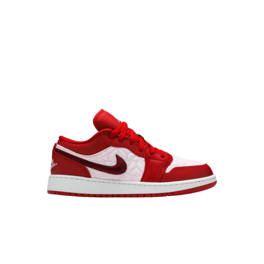 (GS) Jordan 1 Low SE Red Quilt