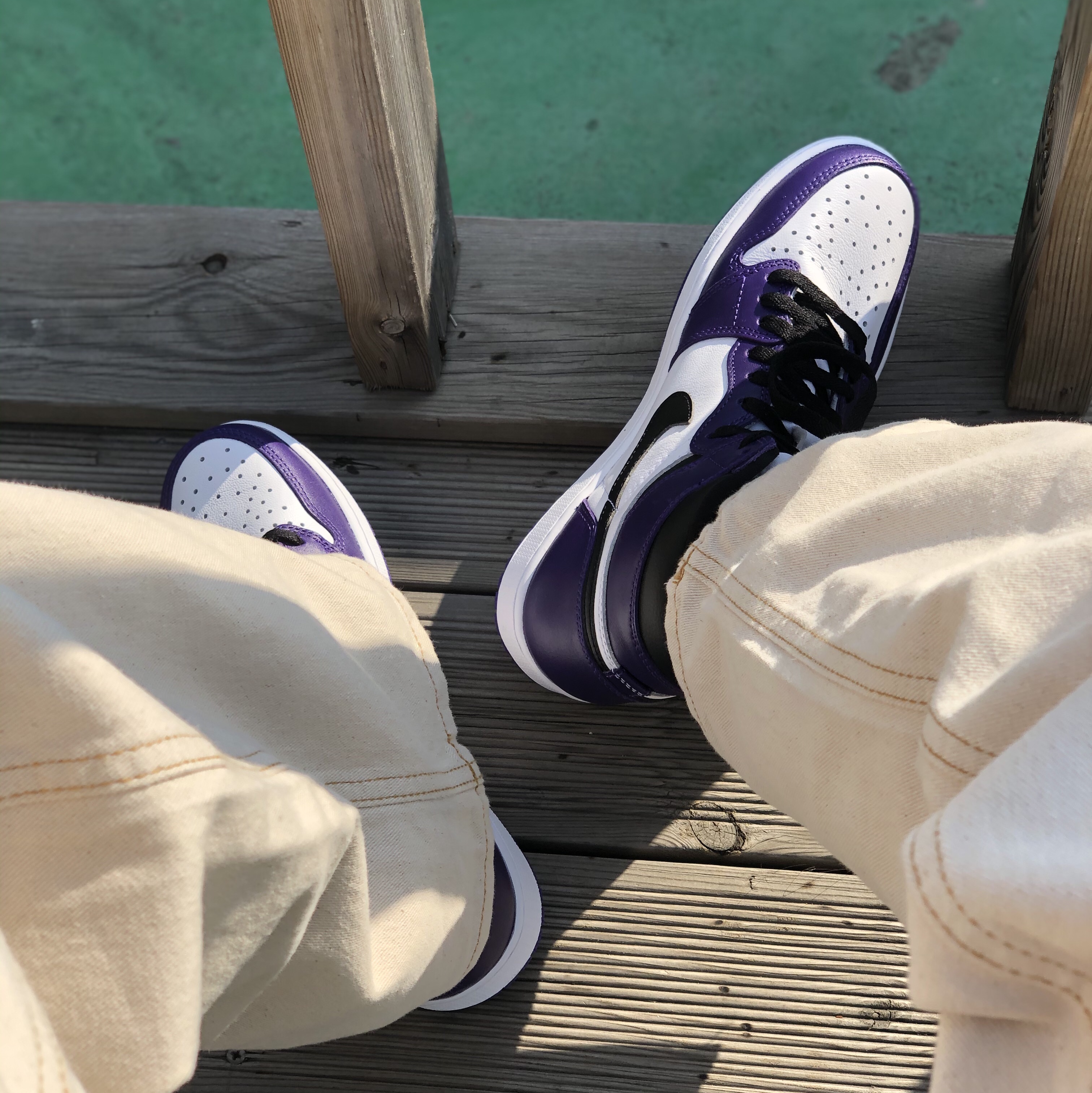 Jordan 1 Retro High OG Court Purple 2020 착용 스타일