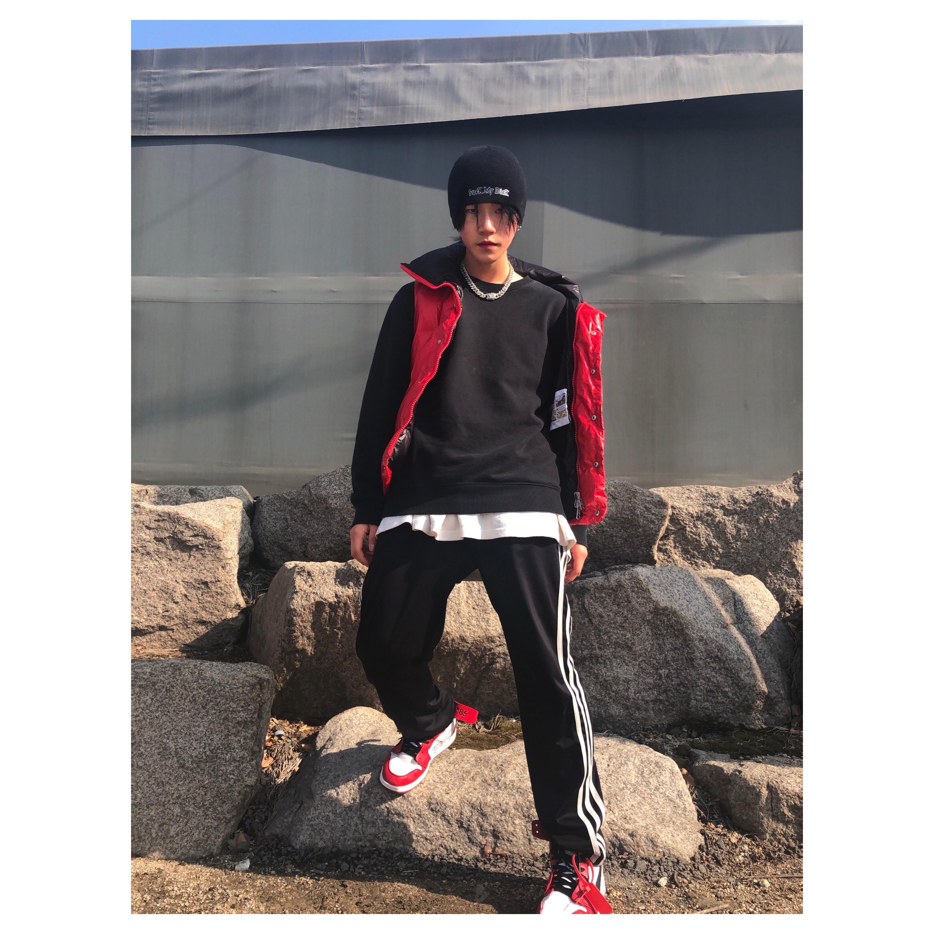 Jordan 1 x Off-White Retro High Chicago The Ten 착용 스타일