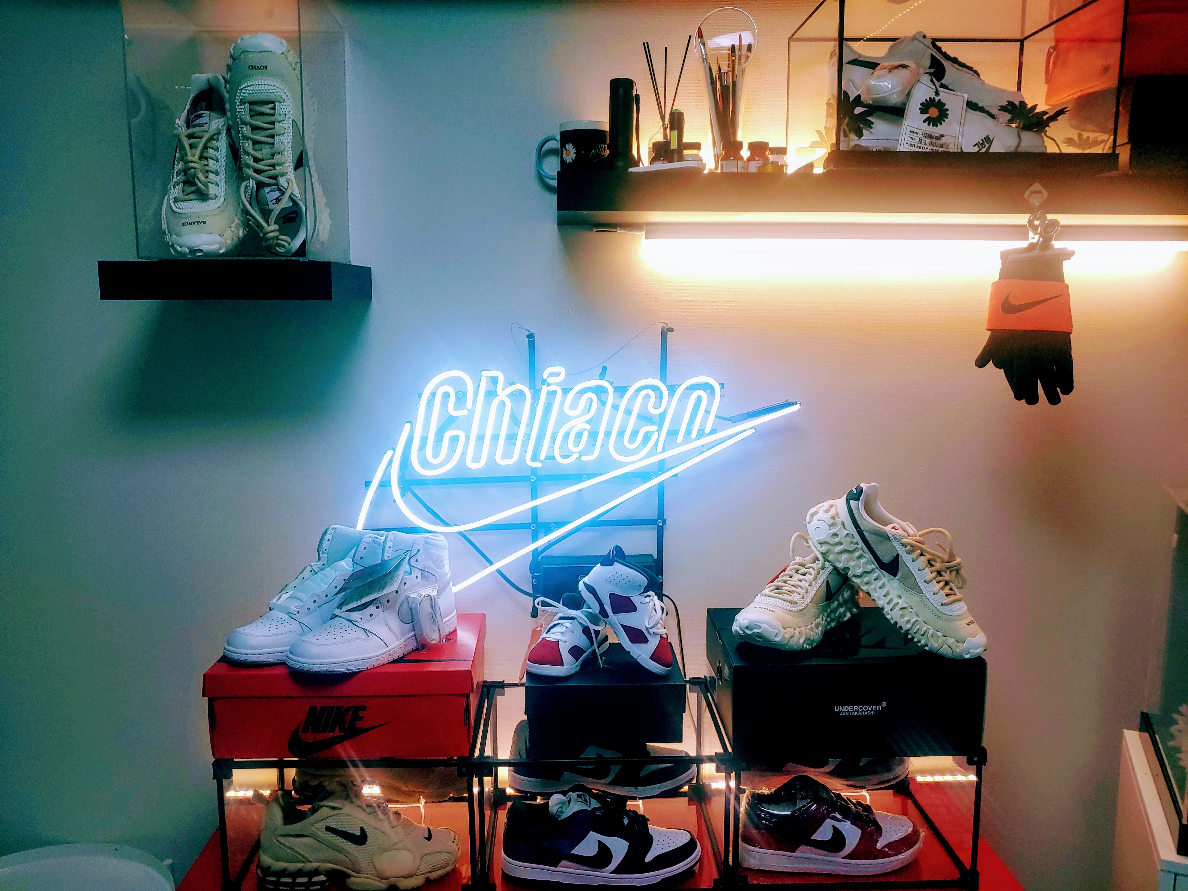 Nike x Undercover Overbreak SP Overcast, (TD) Jordan 6 Retro Carmine 2021 착용 스타일