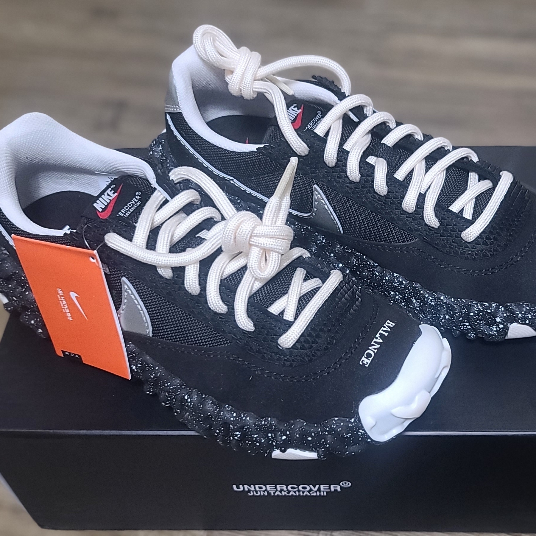 Nike x Undercover Overbreak SP Black 착용 스타일