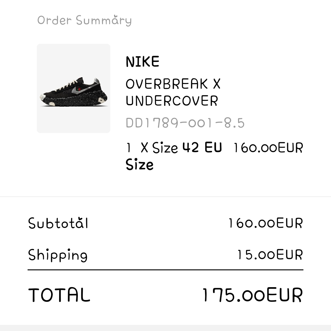 Nike x Undercover Overbreak SP Black 착용 스타일 - 4
