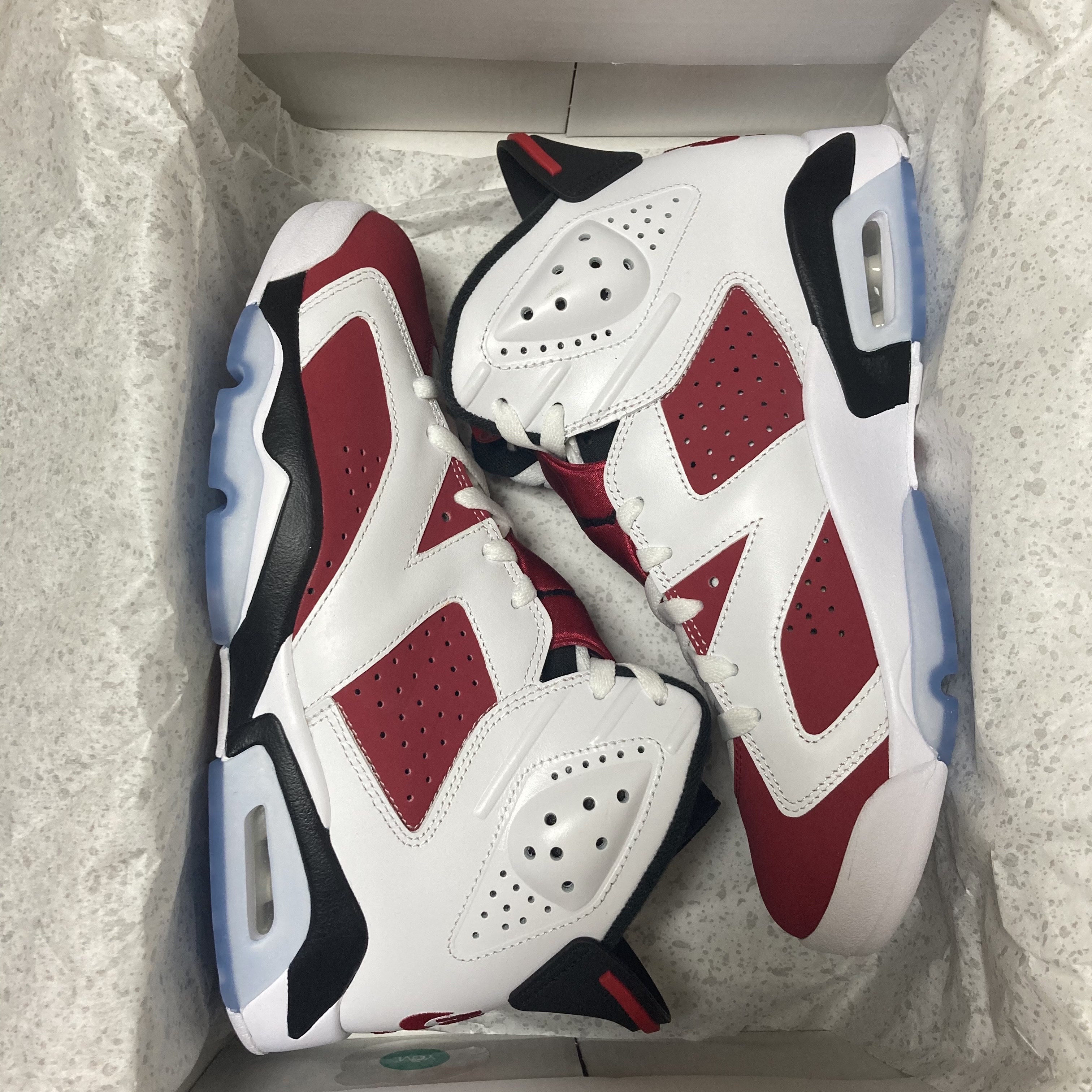 Jordan 6 Retro Carmine 2021 착용 스타일 - 1