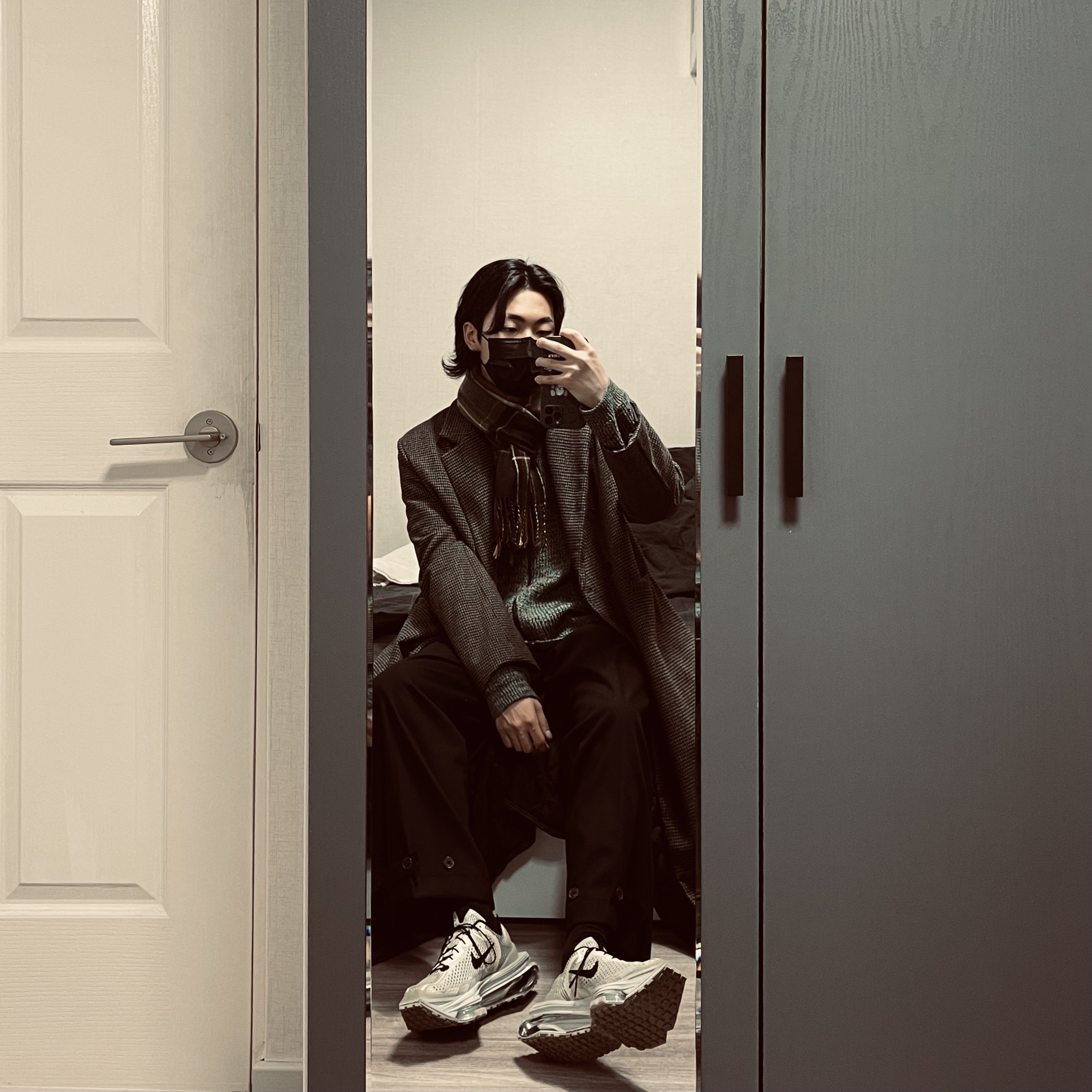 Nike x Matthew M Williams Zoom 004 Stone 착용 스타일 - 1