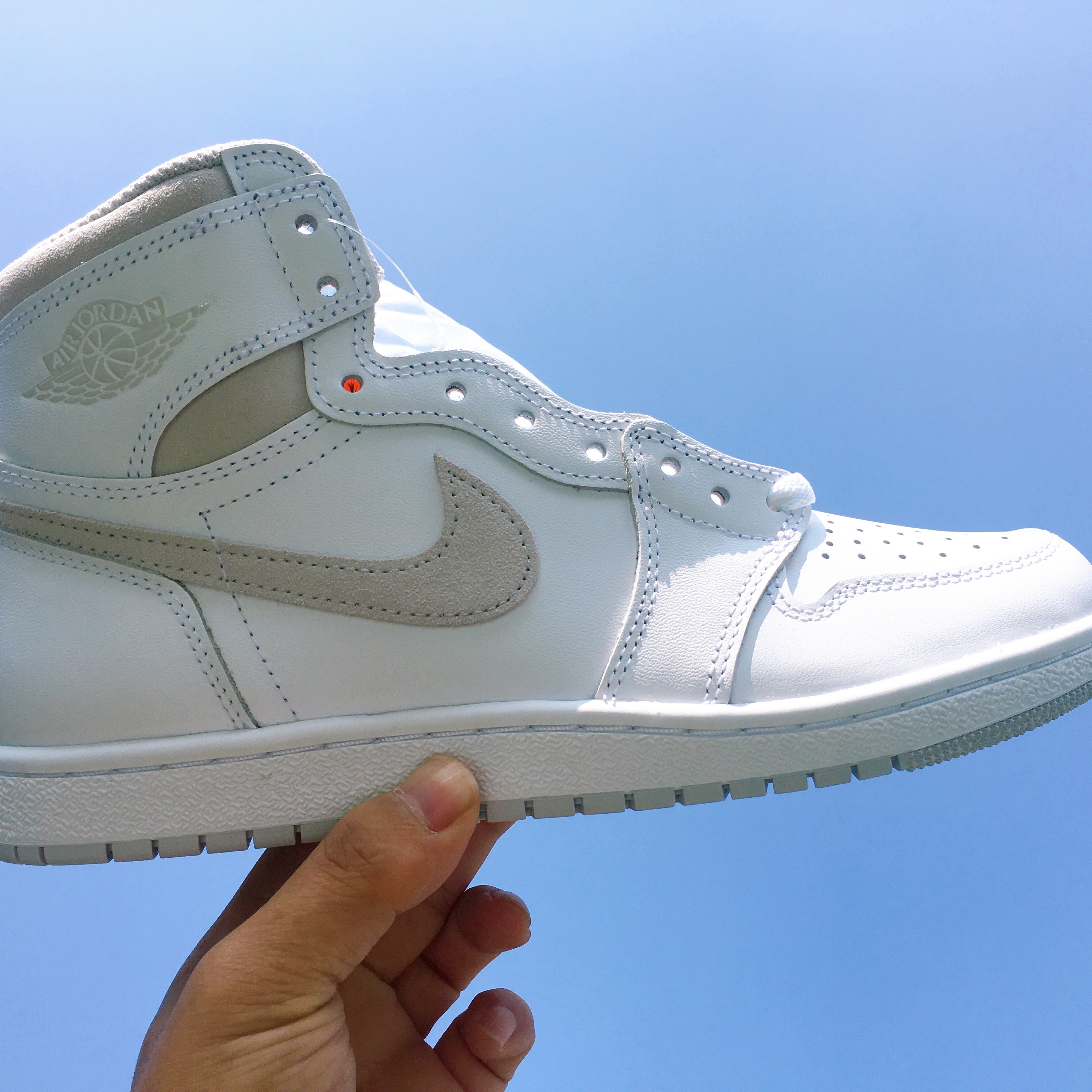 Jordan 1 High 85 Neutral Grey 착용 스타일 - 2