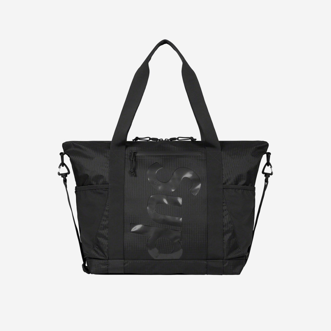 Supreme Zip Tote Black - 21SS 상세 이미지 1