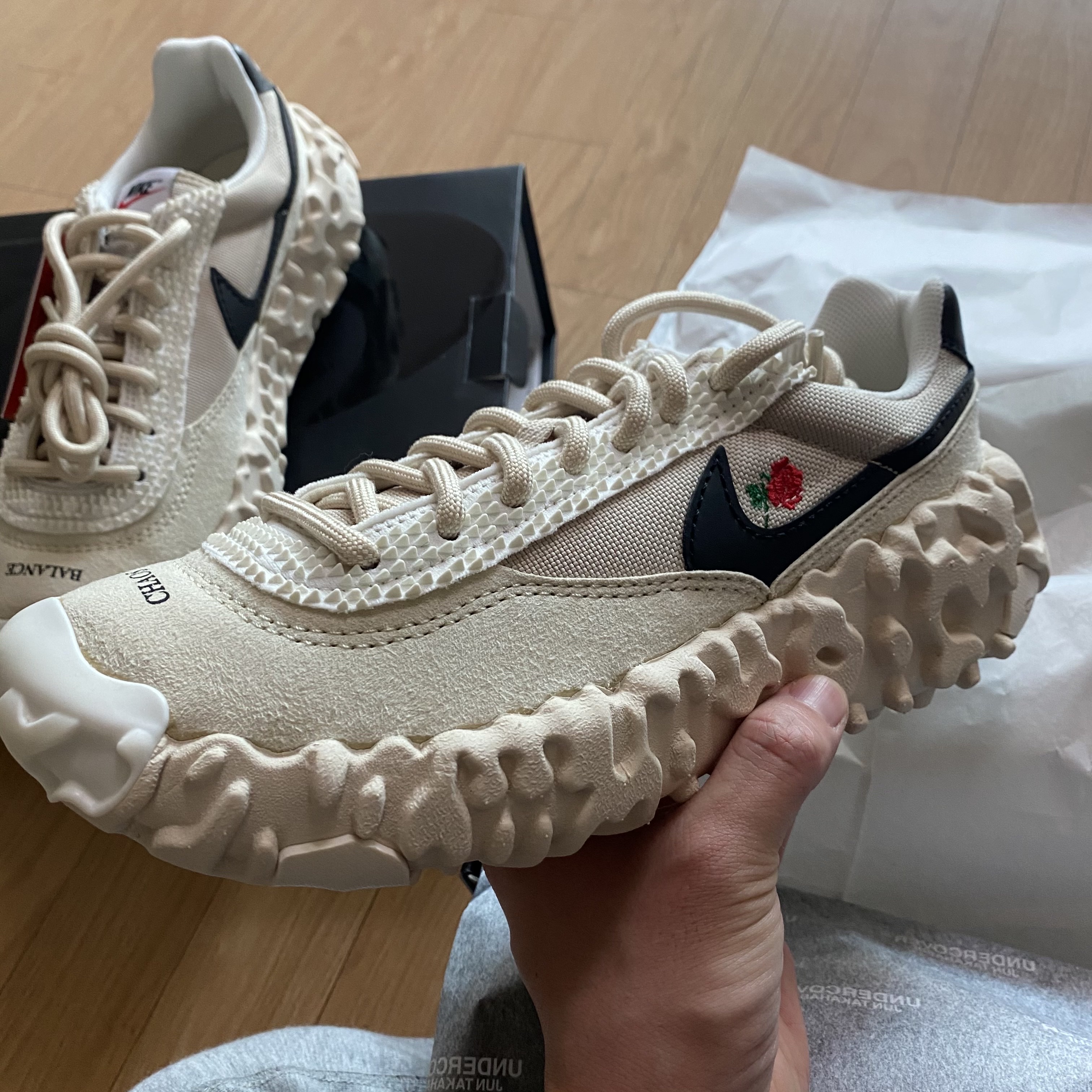 Nike x Undercover Overbreak SP Overcast 착용 스타일 - 1