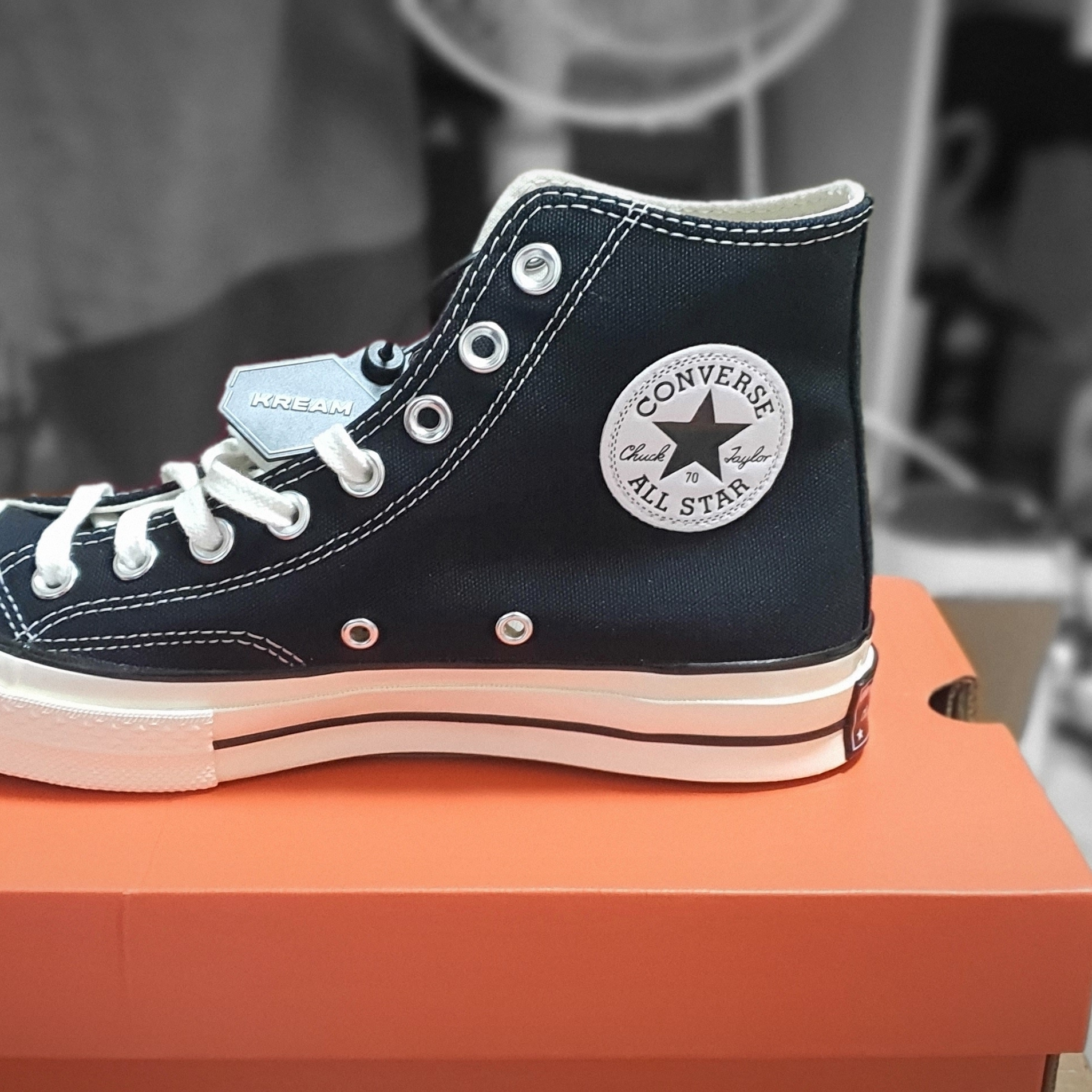 Converse Chuck 70 Hi Black 착용 스타일