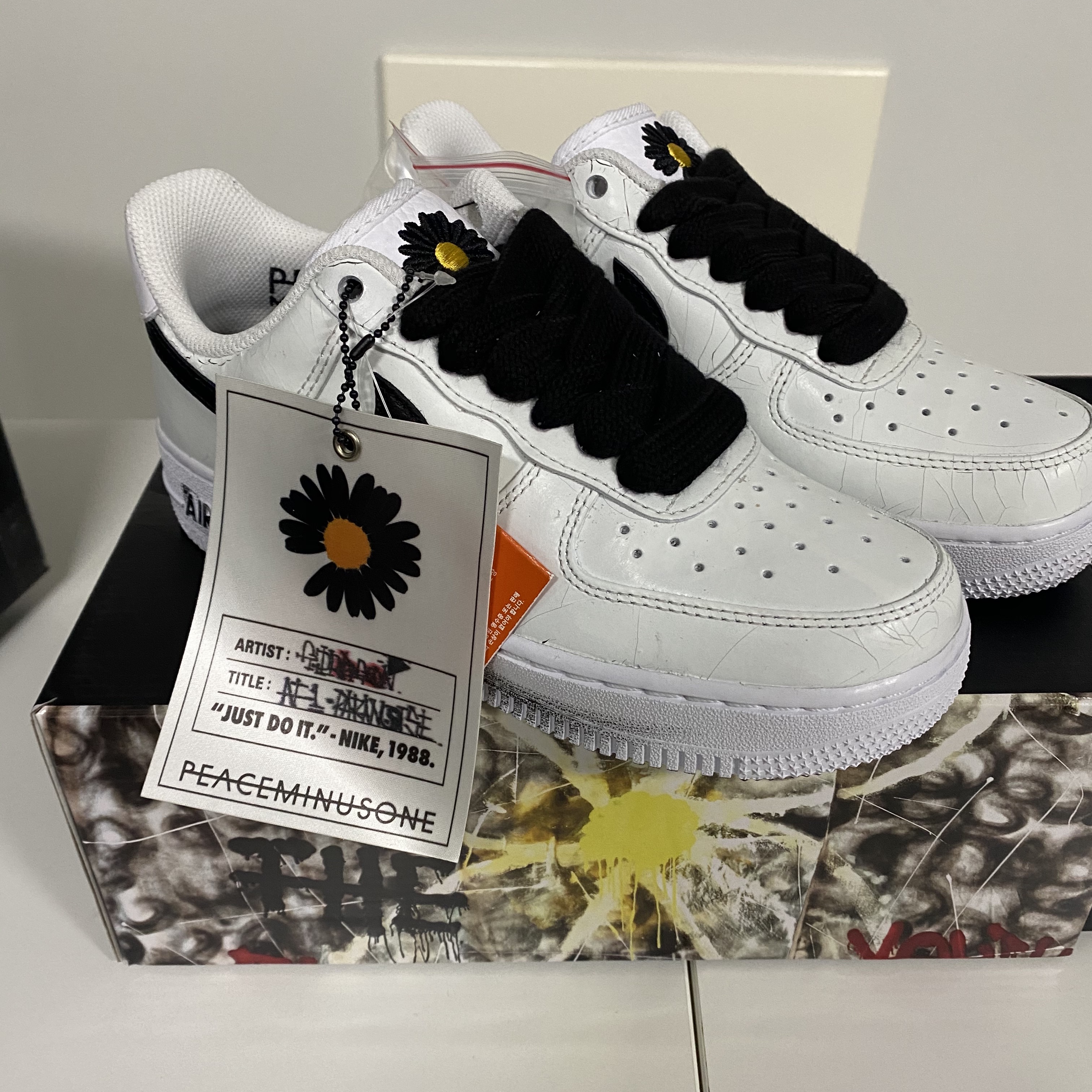 Nike x Peaceminusone Air Force 1 Low Para-Noise 2.0 착용 스타일