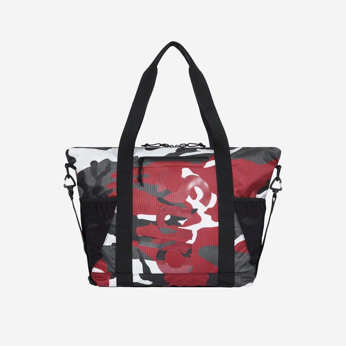 Supreme Zip Tote Red Camo - 21SS 상세 이미지 1