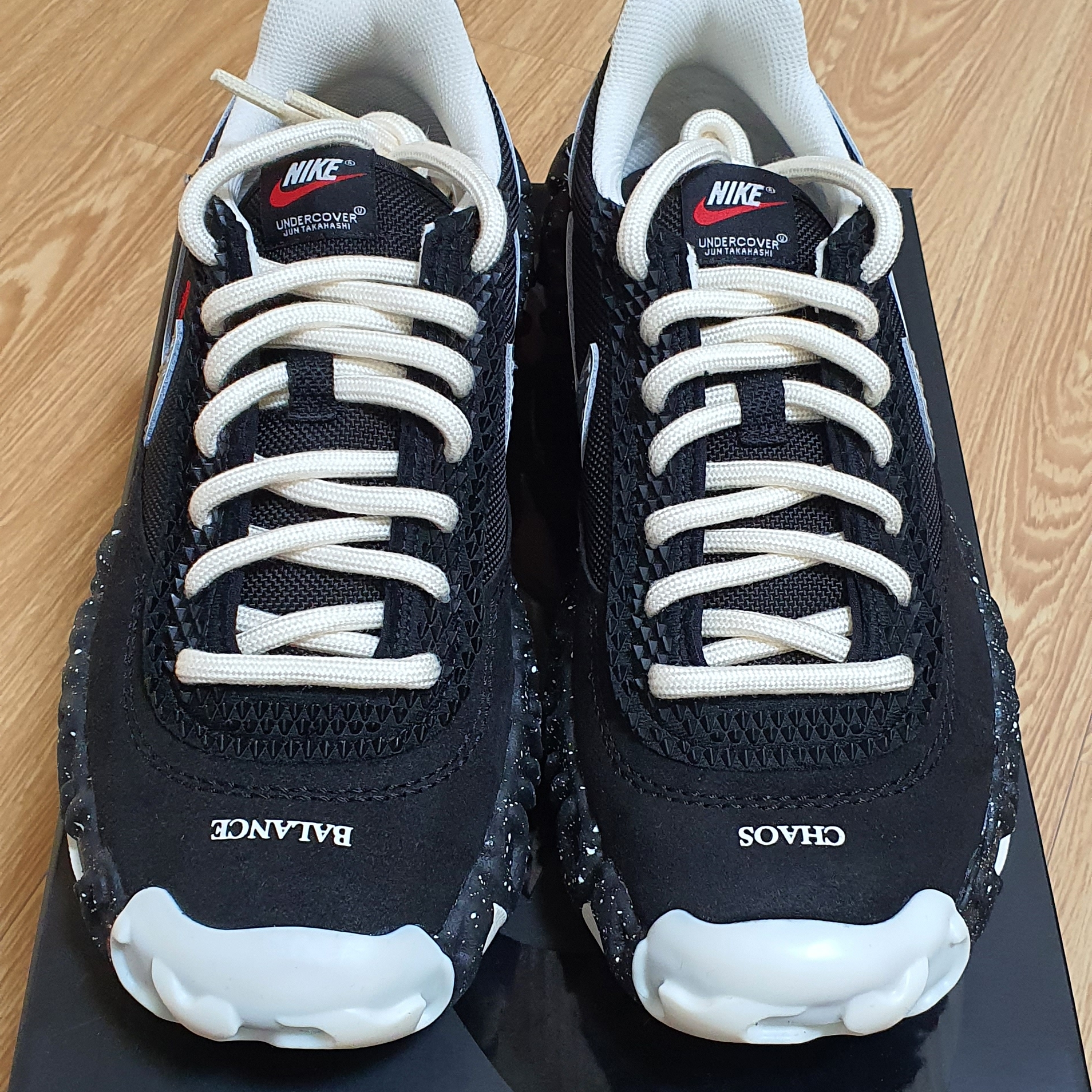 Nike x Undercover Overbreak SP Black 착용 스타일 - 2