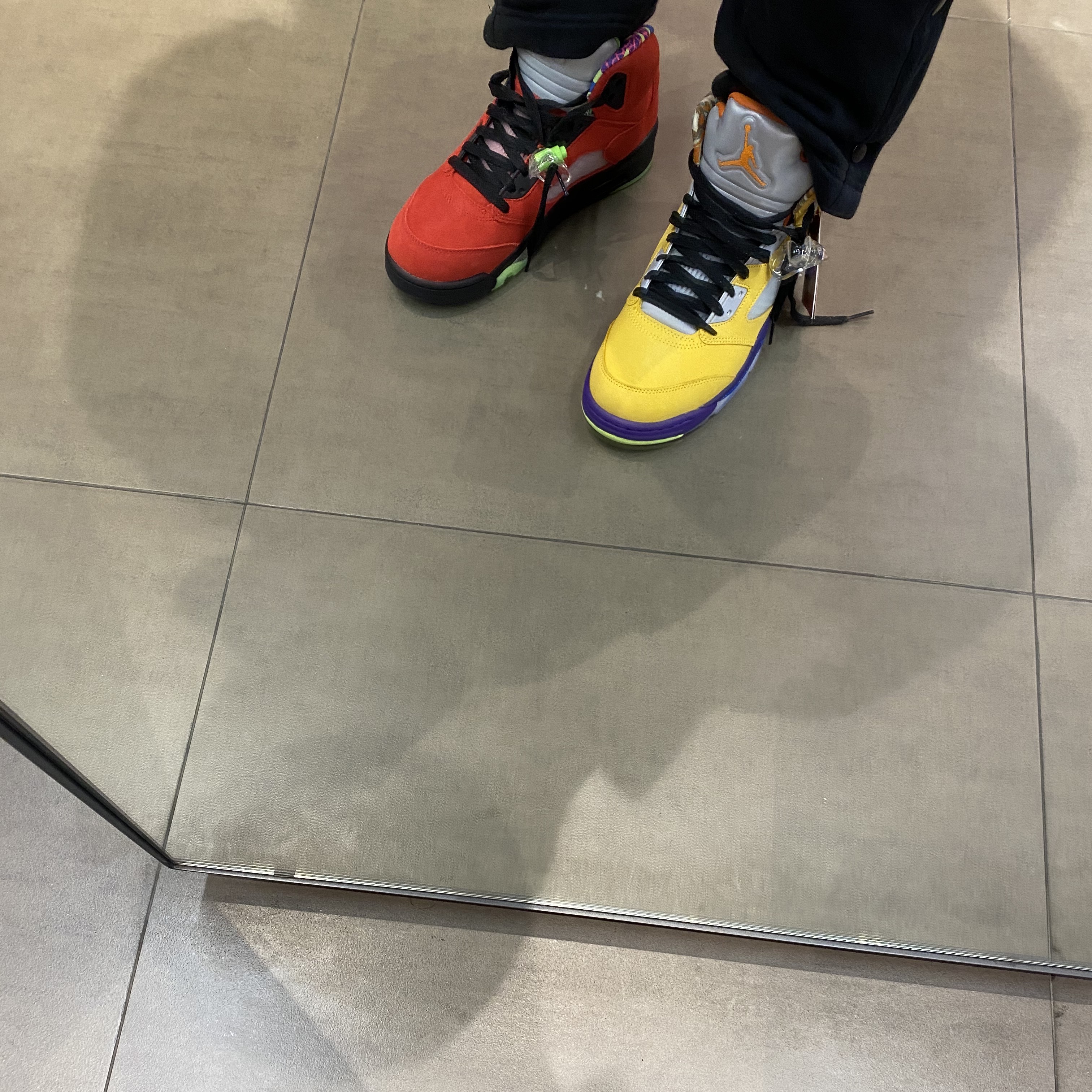 Jordan 5 Retro SE What The 착용 스타일