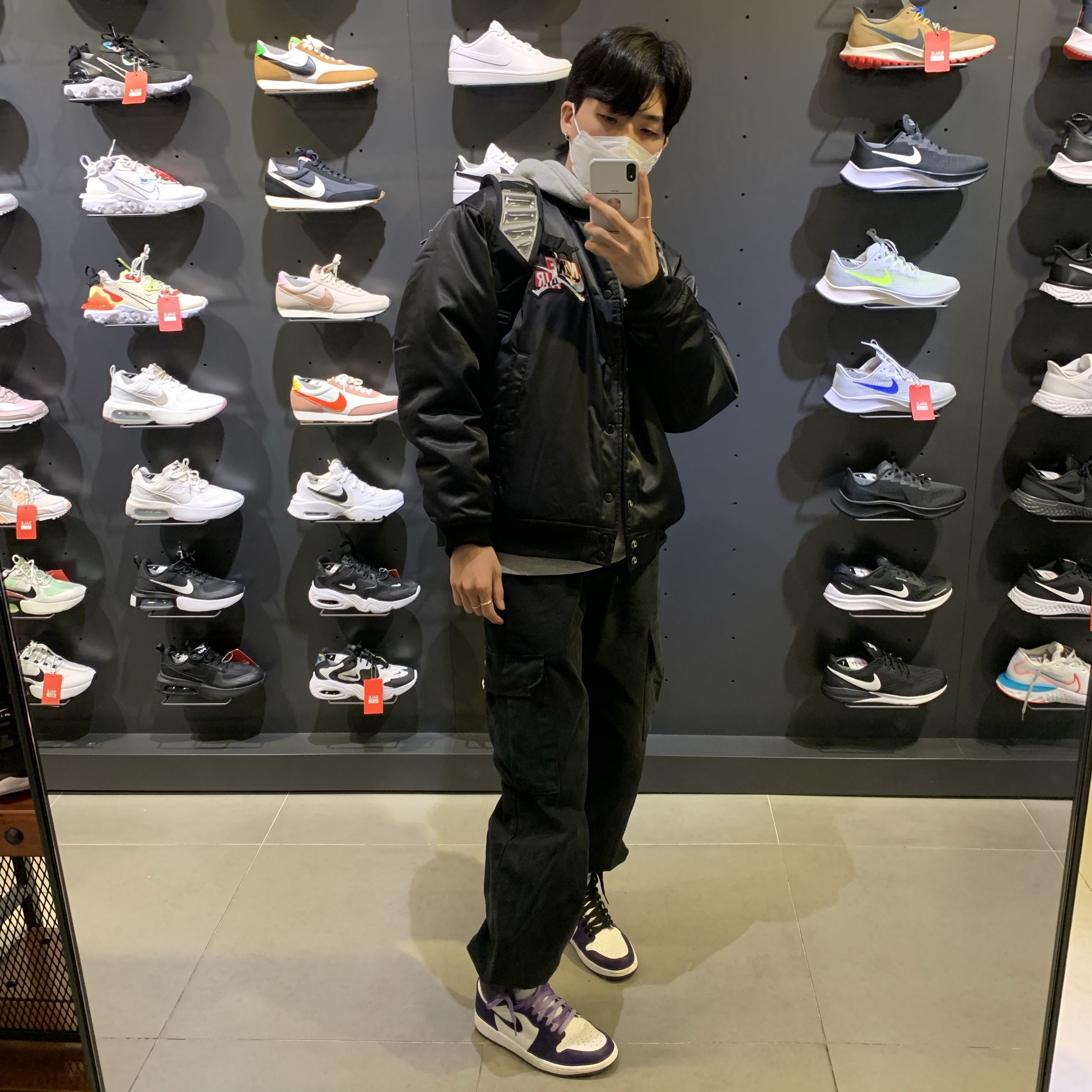 Jordan 1 Retro High OG Court Purple 2020 착용 스타일