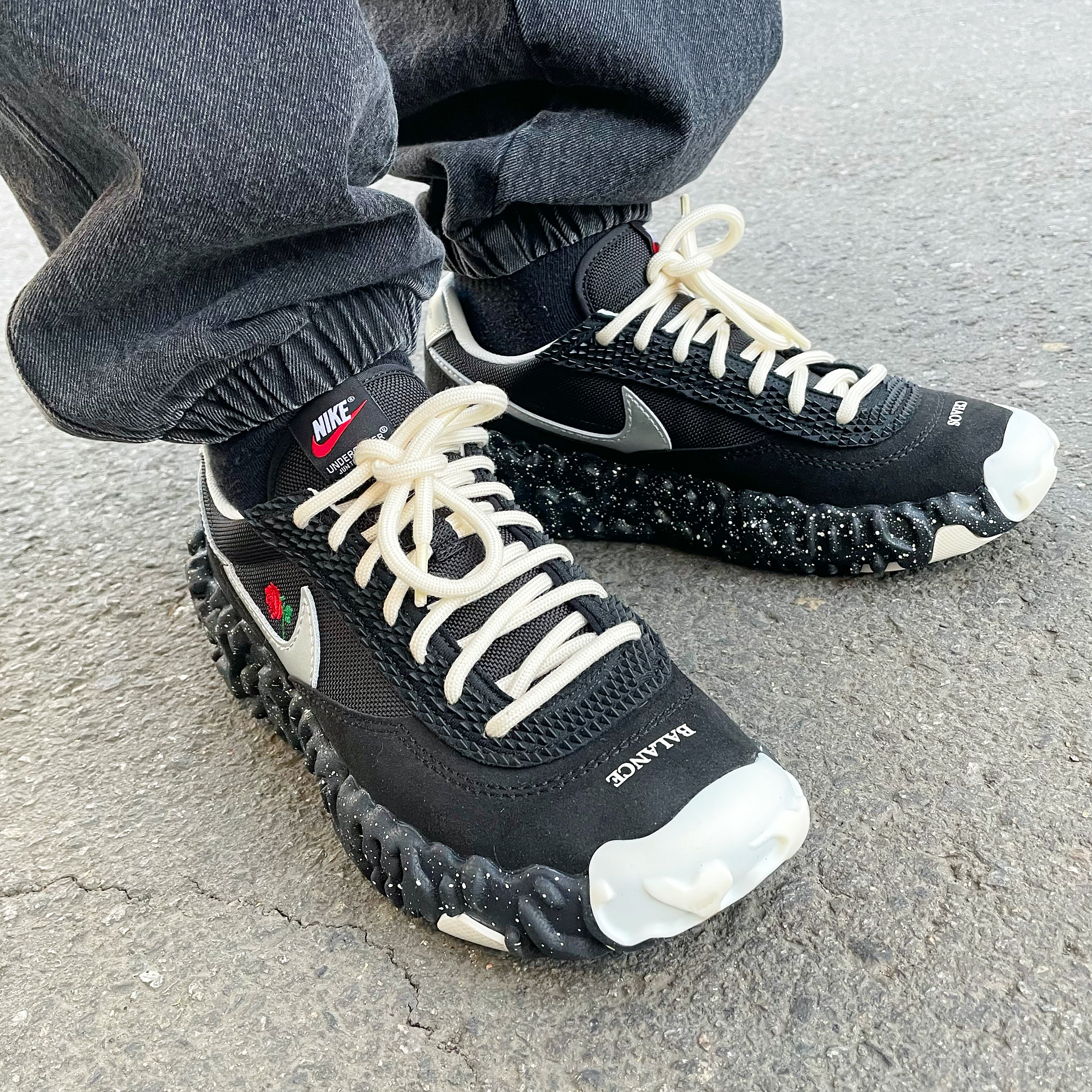 Nike x Undercover Overbreak SP Black 착용 스타일