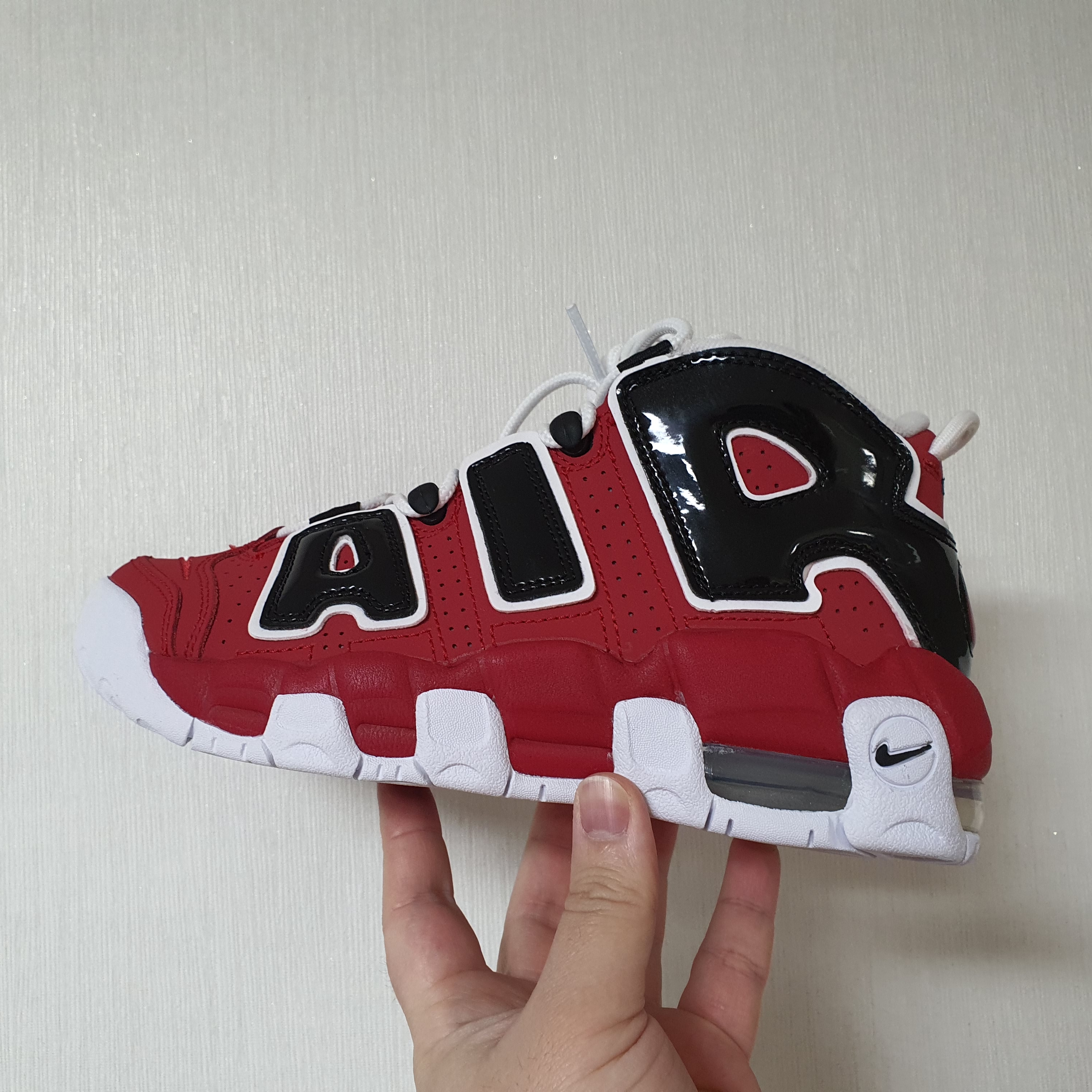 (GS) Nike Air More Uptempo 96 Bulls 2016 착용 스타일 - 1