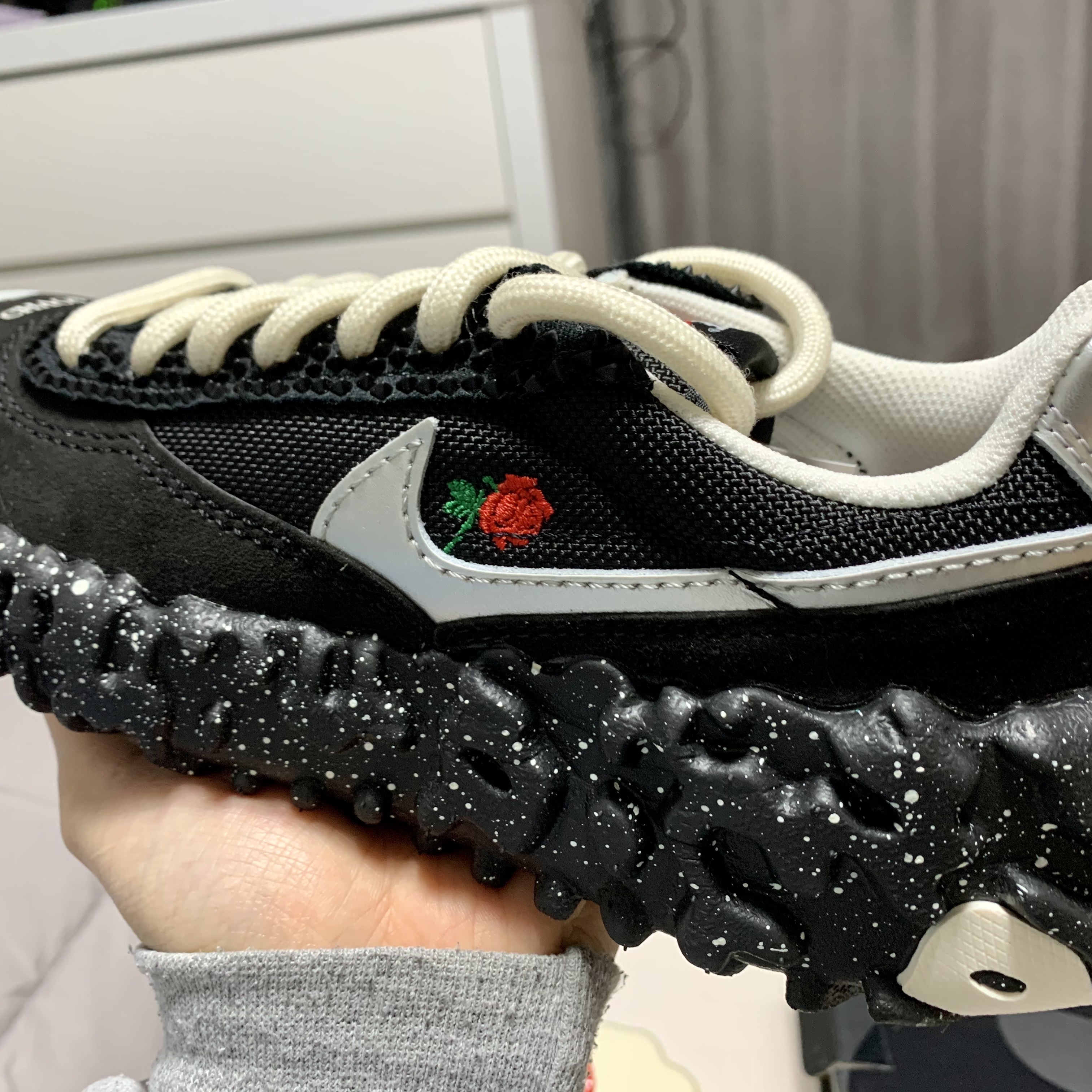Nike x Undercover Overbreak SP Black 착용 스타일 - 3