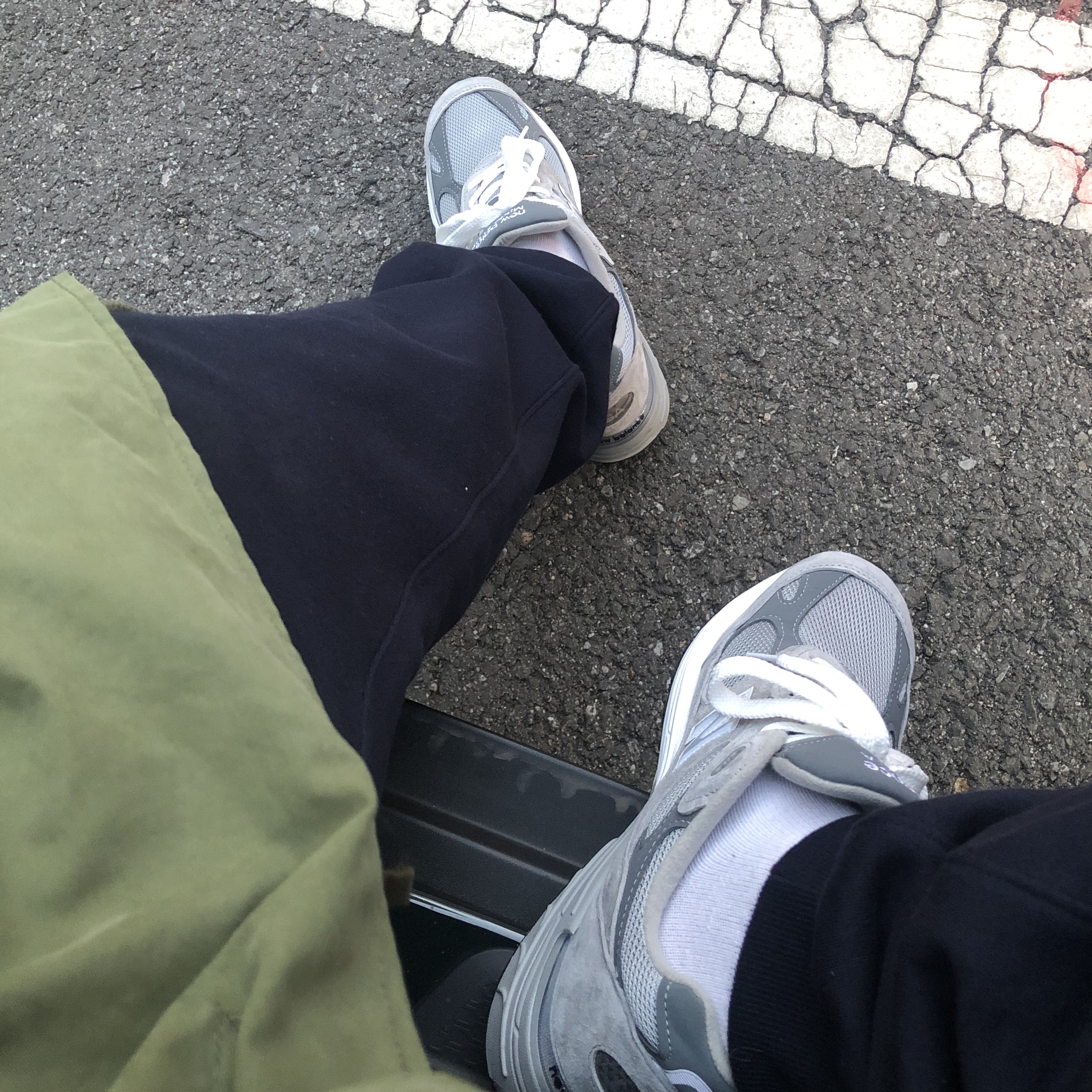 IAB Studio Hoodie Navy - 21SS, IAB Studio Sweatpants Navy - 21SS 착용 스타일 - 2