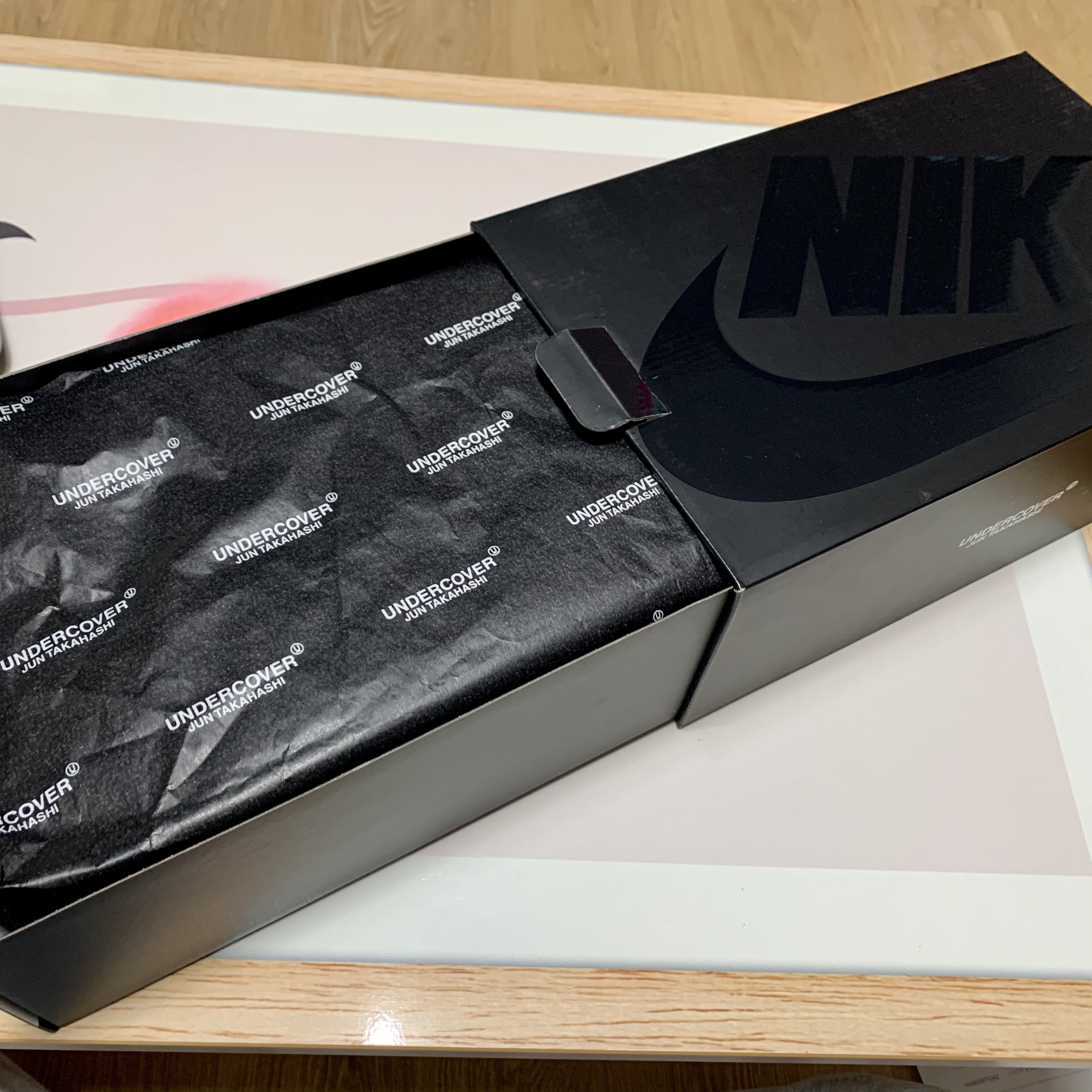 Nike x Undercover Overbreak SP Black 착용 스타일 - 1