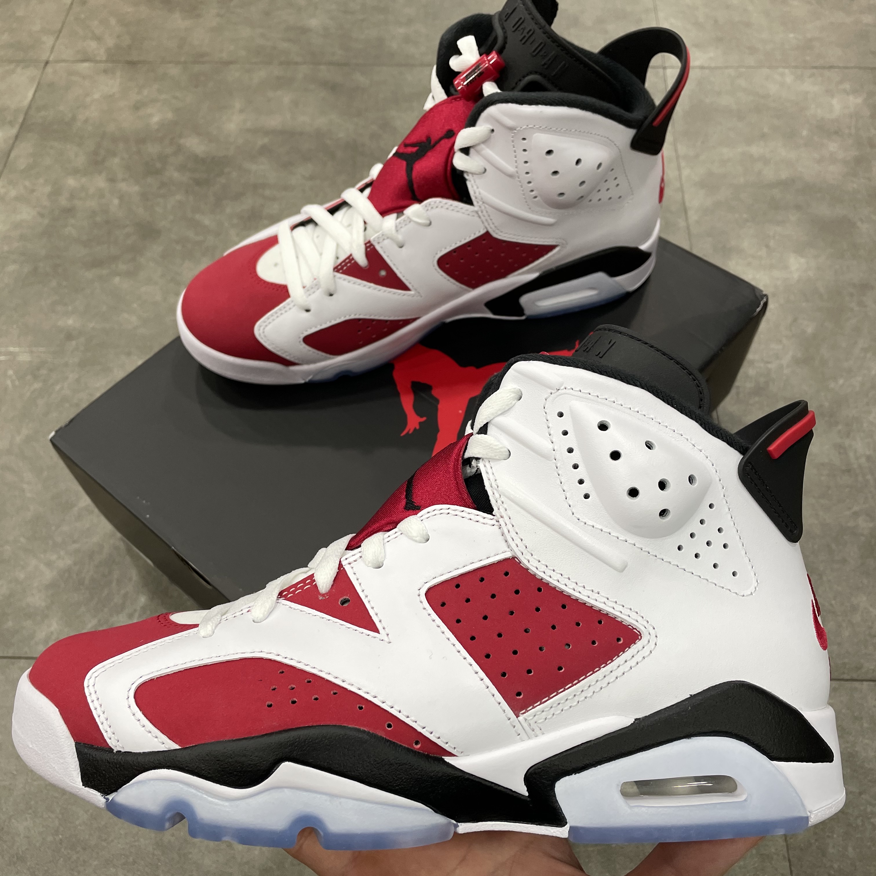 Jordan 6 Retro Carmine 2021 착용 스타일
