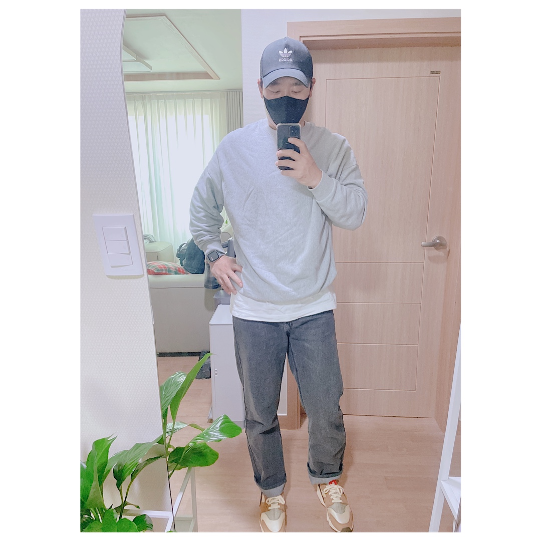 Nike x Stussy Air Huarache LE Desert Oak 착용 스타일 - 1