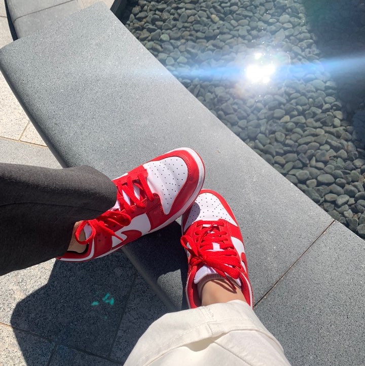 Nike Dunk Low SP University Red 2020 착용 스타일