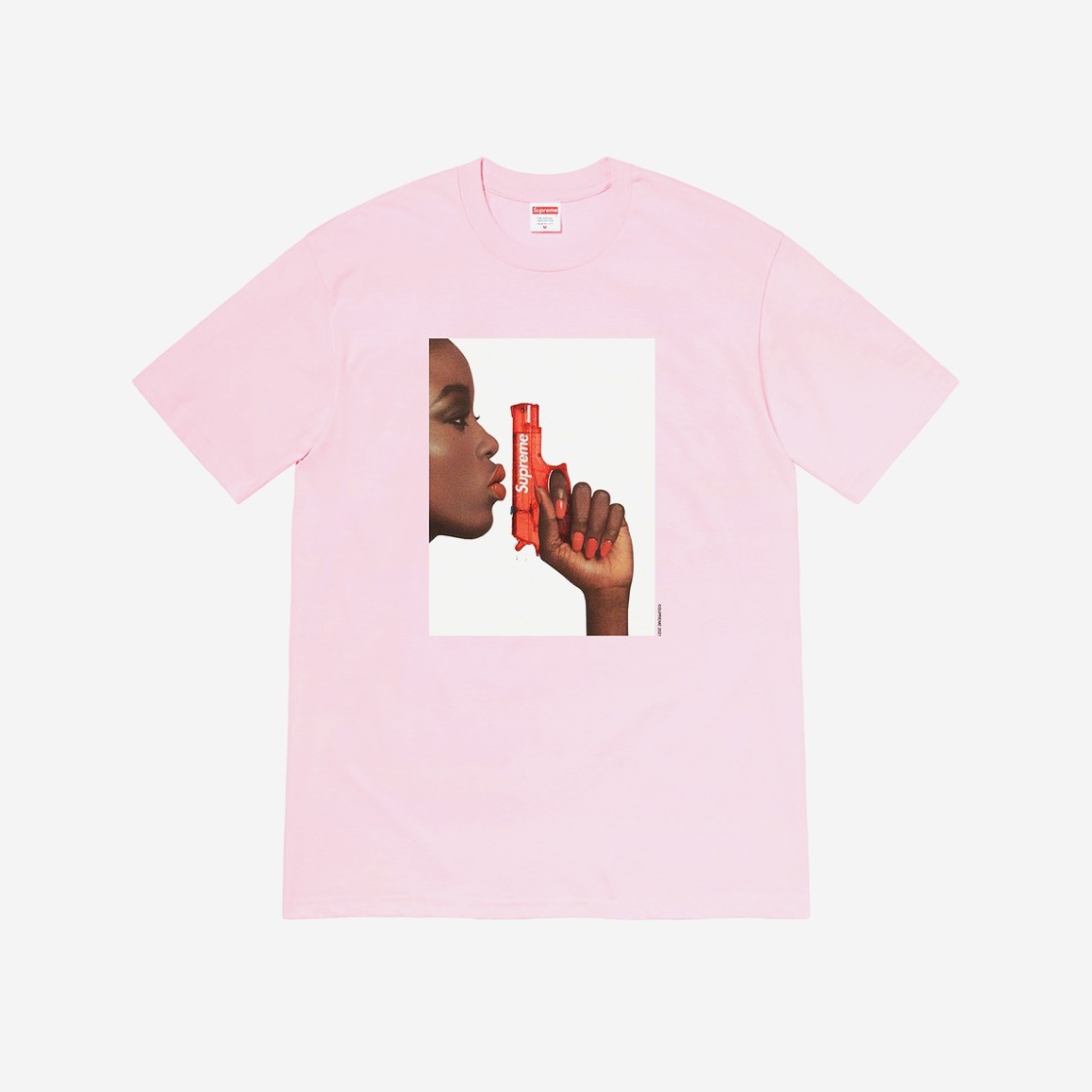 Supreme Water Pistol T-Shirt Light Pink - 21SS 상세 이미지 1