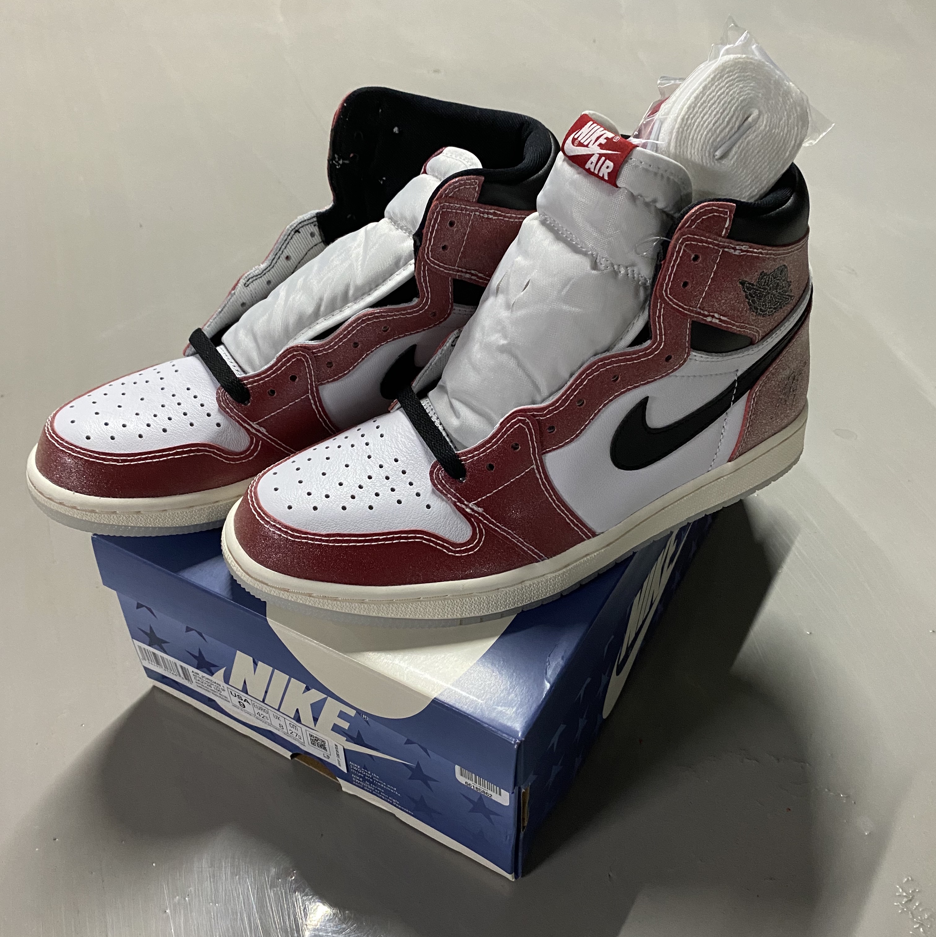 Jordan 1 x Trophy Room Retro High OG SP Chicago 착용 스타일