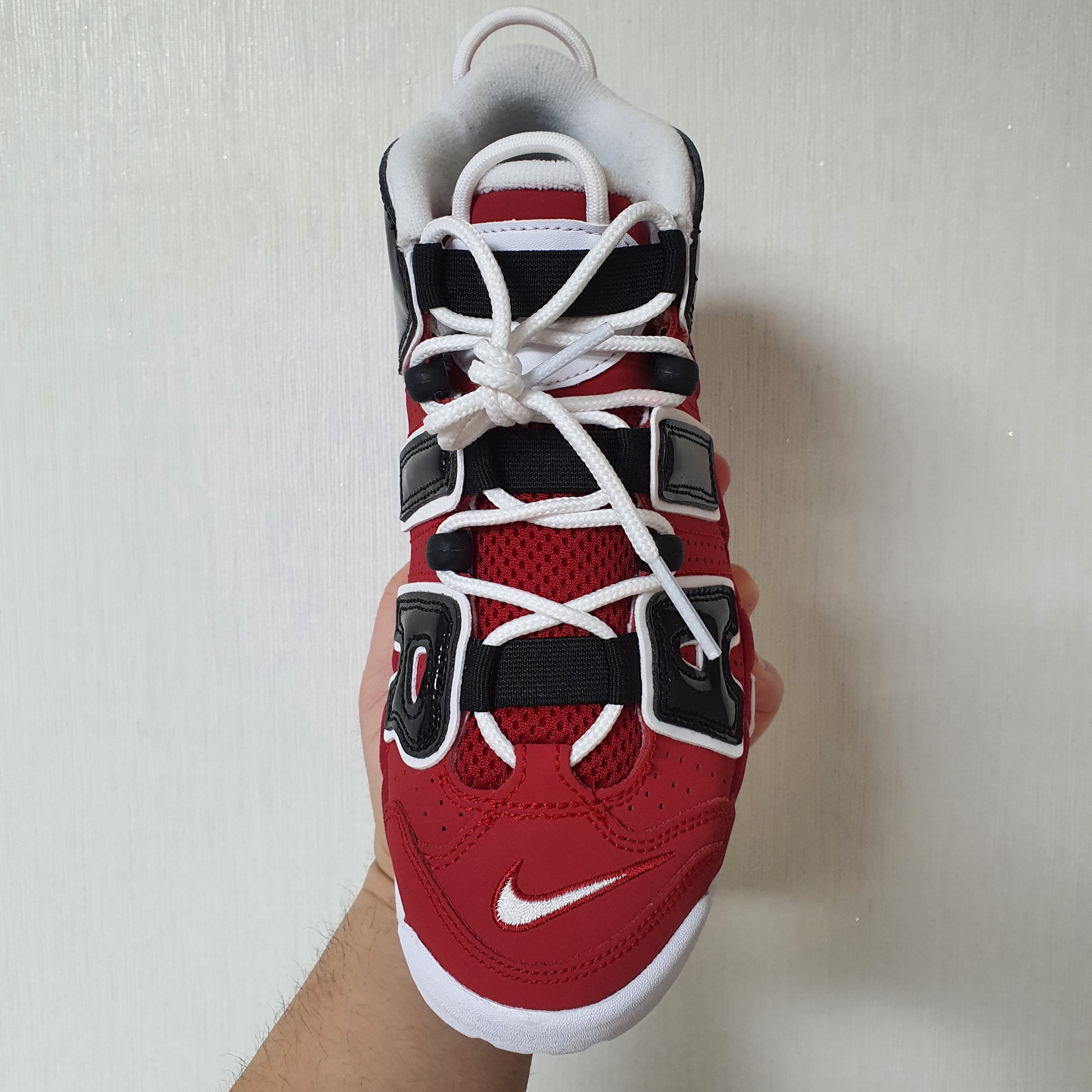 (GS) Nike Air More Uptempo 96 Bulls 2016 착용 스타일 - 4