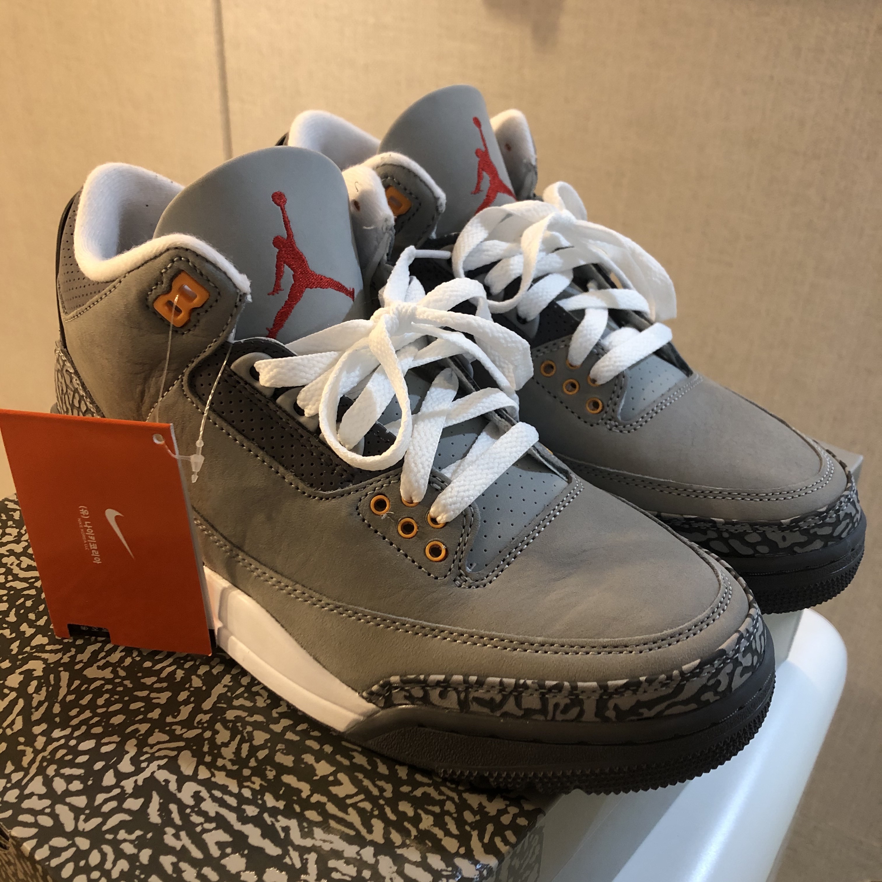 Jordan 3 Retro Cool Grey 착용 스타일 - 1