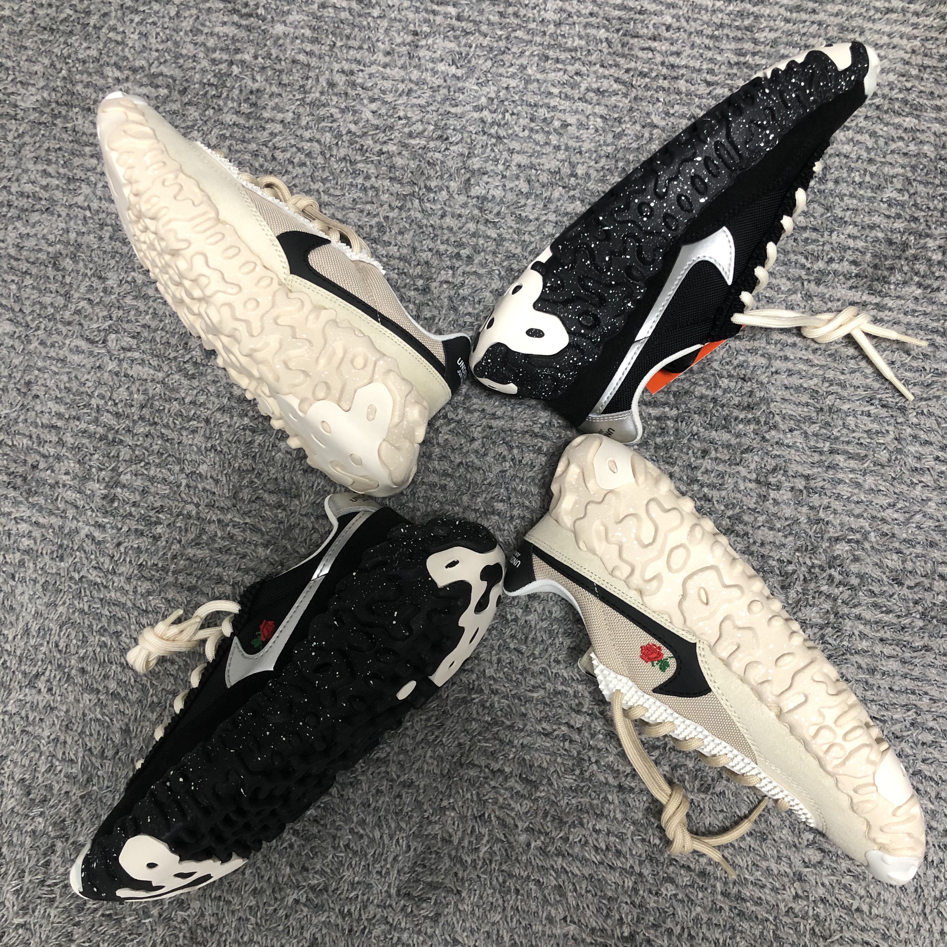 Nike x Undercover Overbreak SP Overcast, Nike x Undercover Overbreak SP Black 착용 스타일 - 3