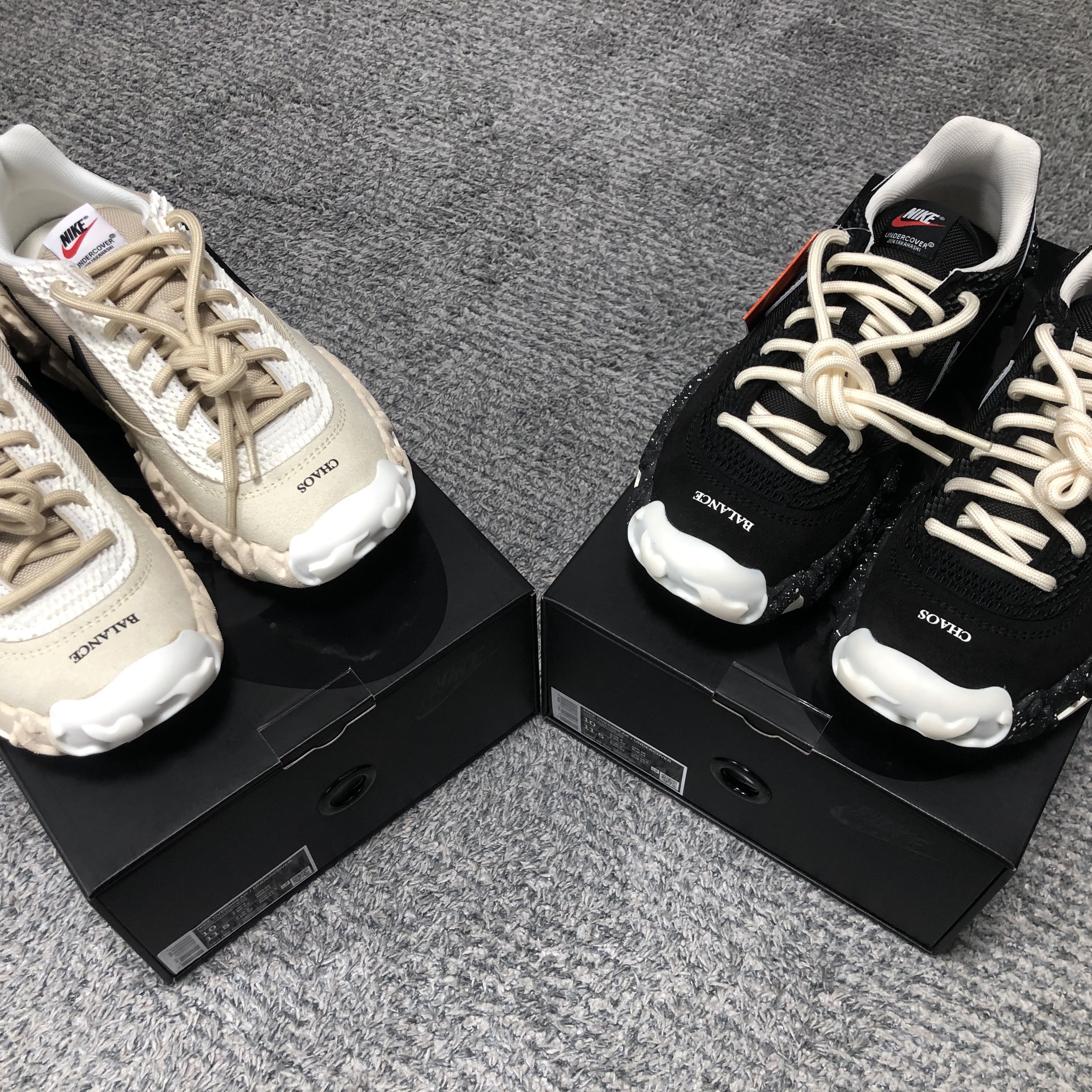 Nike x Undercover Overbreak SP Overcast, Nike x Undercover Overbreak SP Black 착용 스타일 - 2