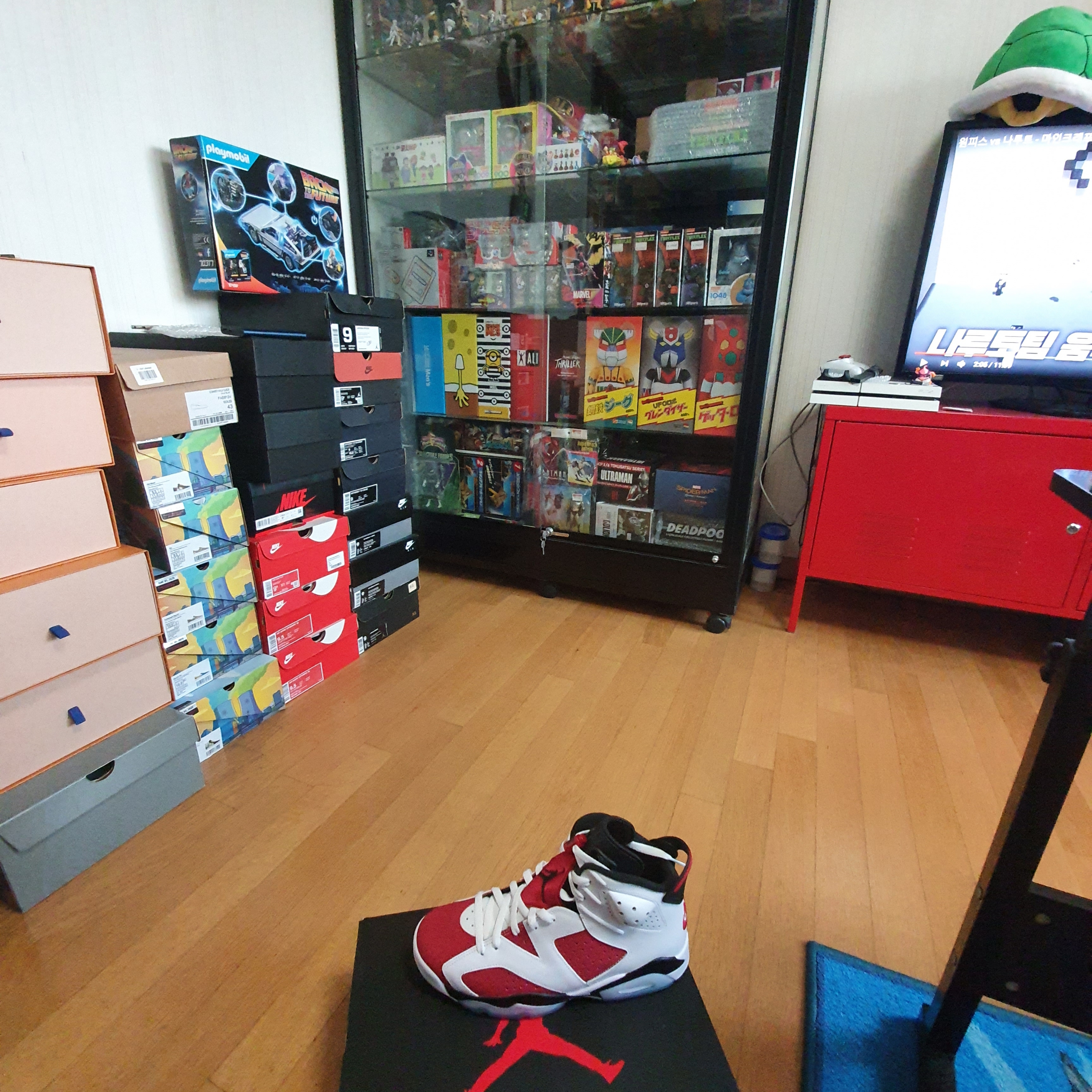 Jordan 6 Retro Carmine 2021 착용 스타일